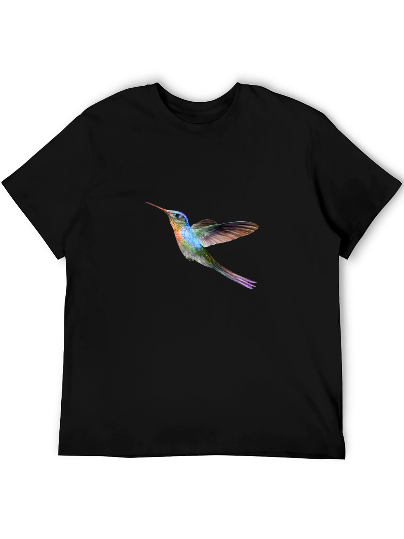 Hummingbird Graphic Black T-Shirt