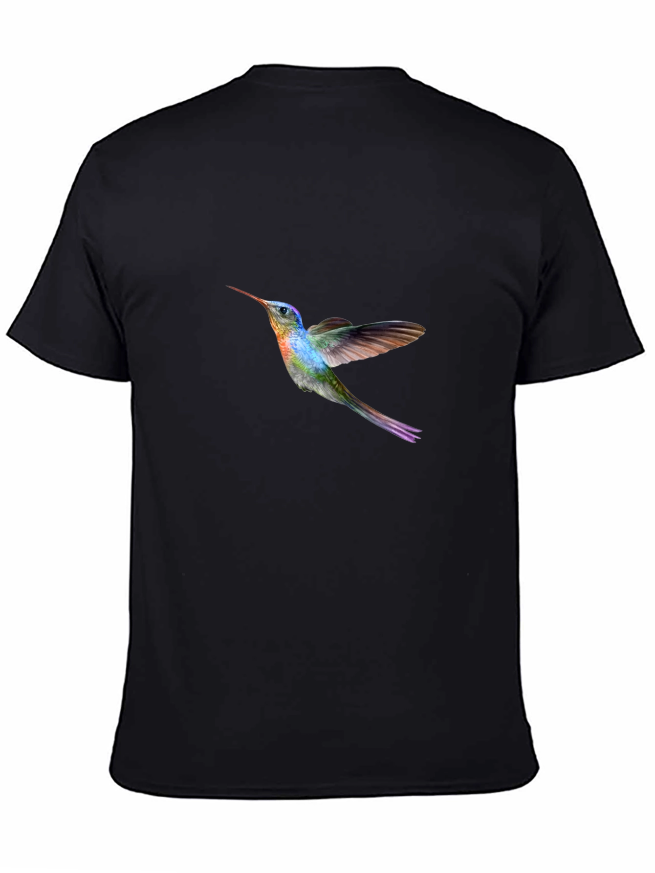 Hummingbird Graphic Black T-Shirt