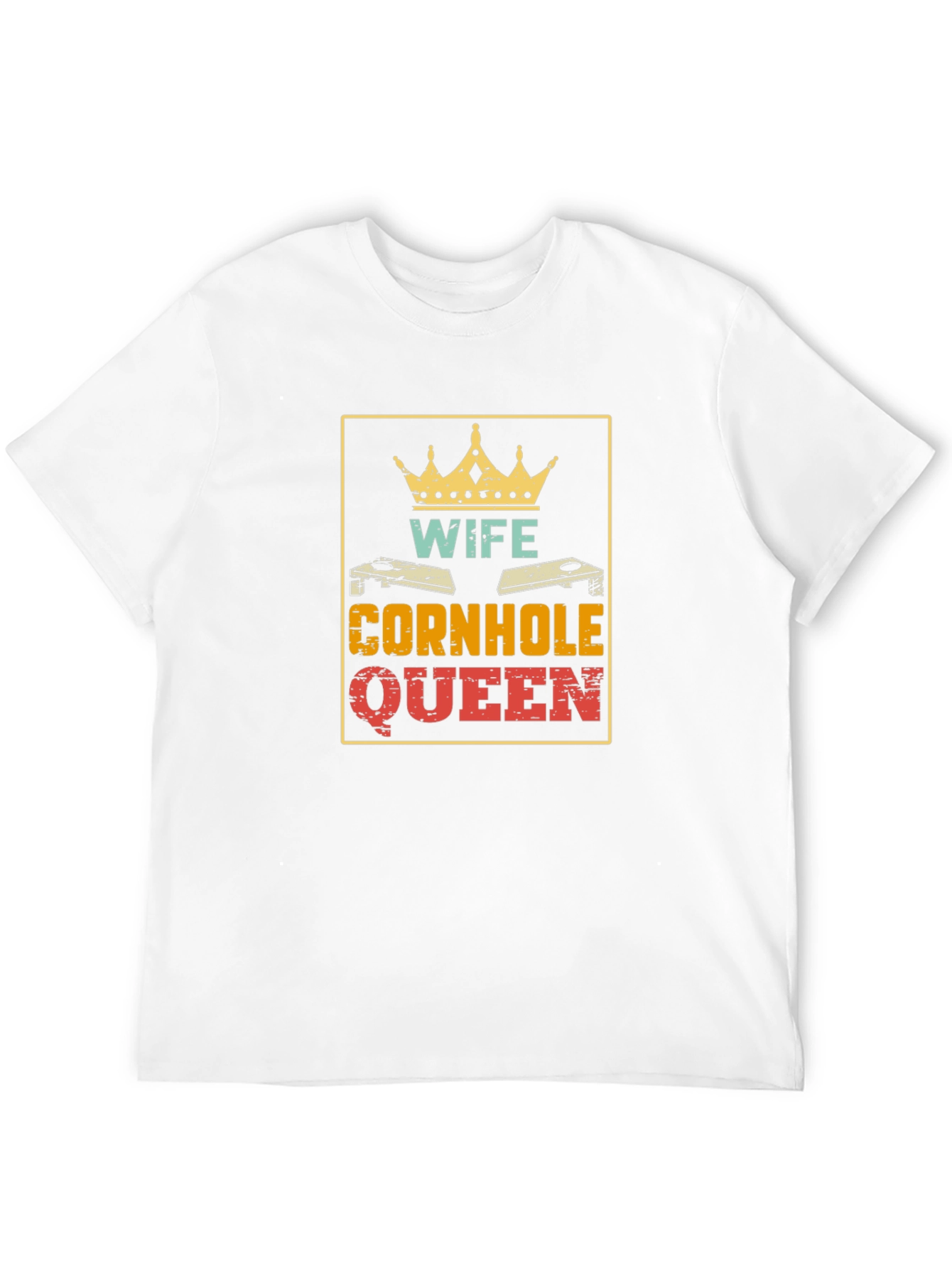 Wife Cornhole Queen Graphic Tee