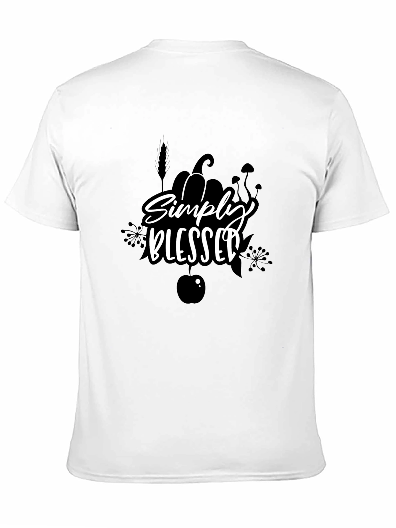 Simply Blessed Black T-Shirt
