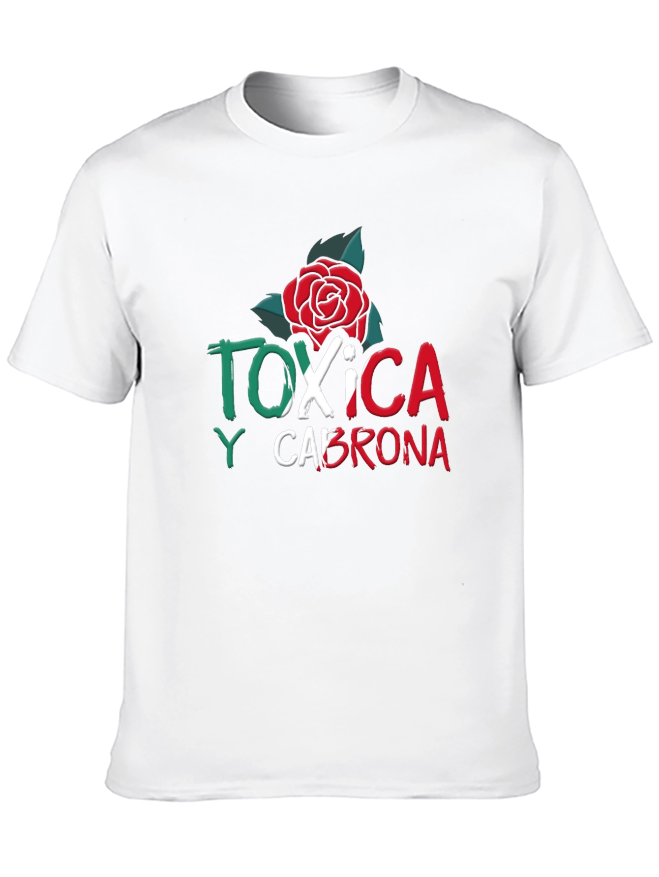 Toxic Rose Graphic Tee - Mens Black T-Shirt