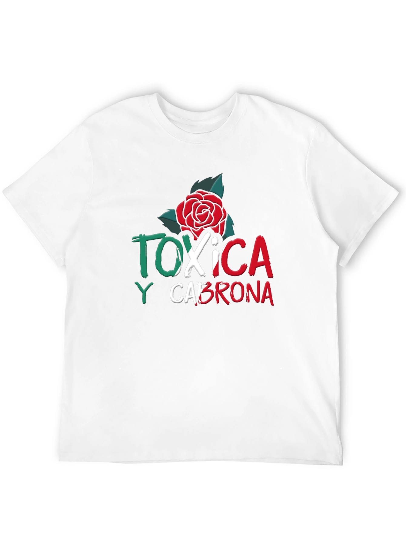Toxic Rose Graphic Tee - Mens Black T-Shirt