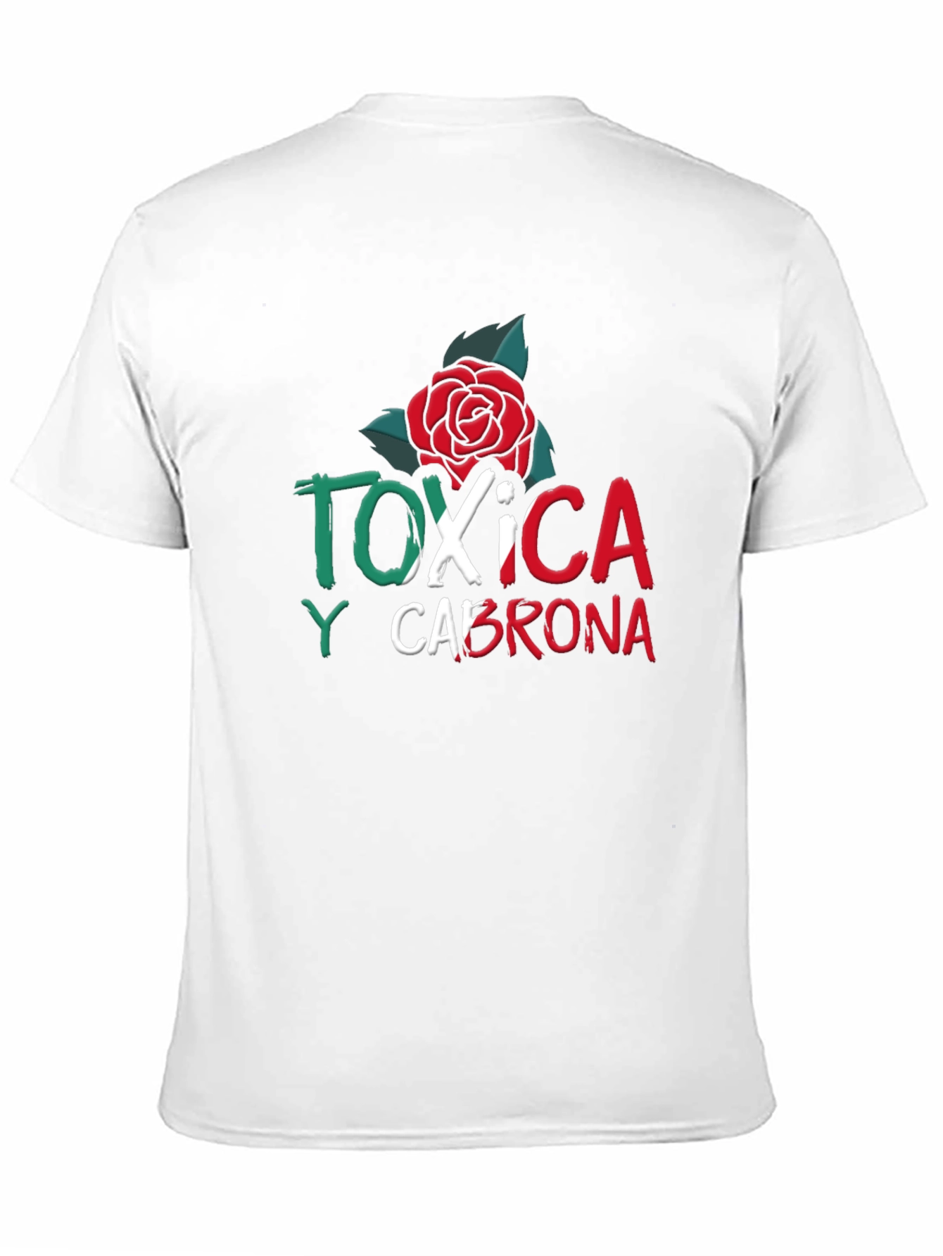 Toxic Rose Graphic Tee - Mens Black T-Shirt