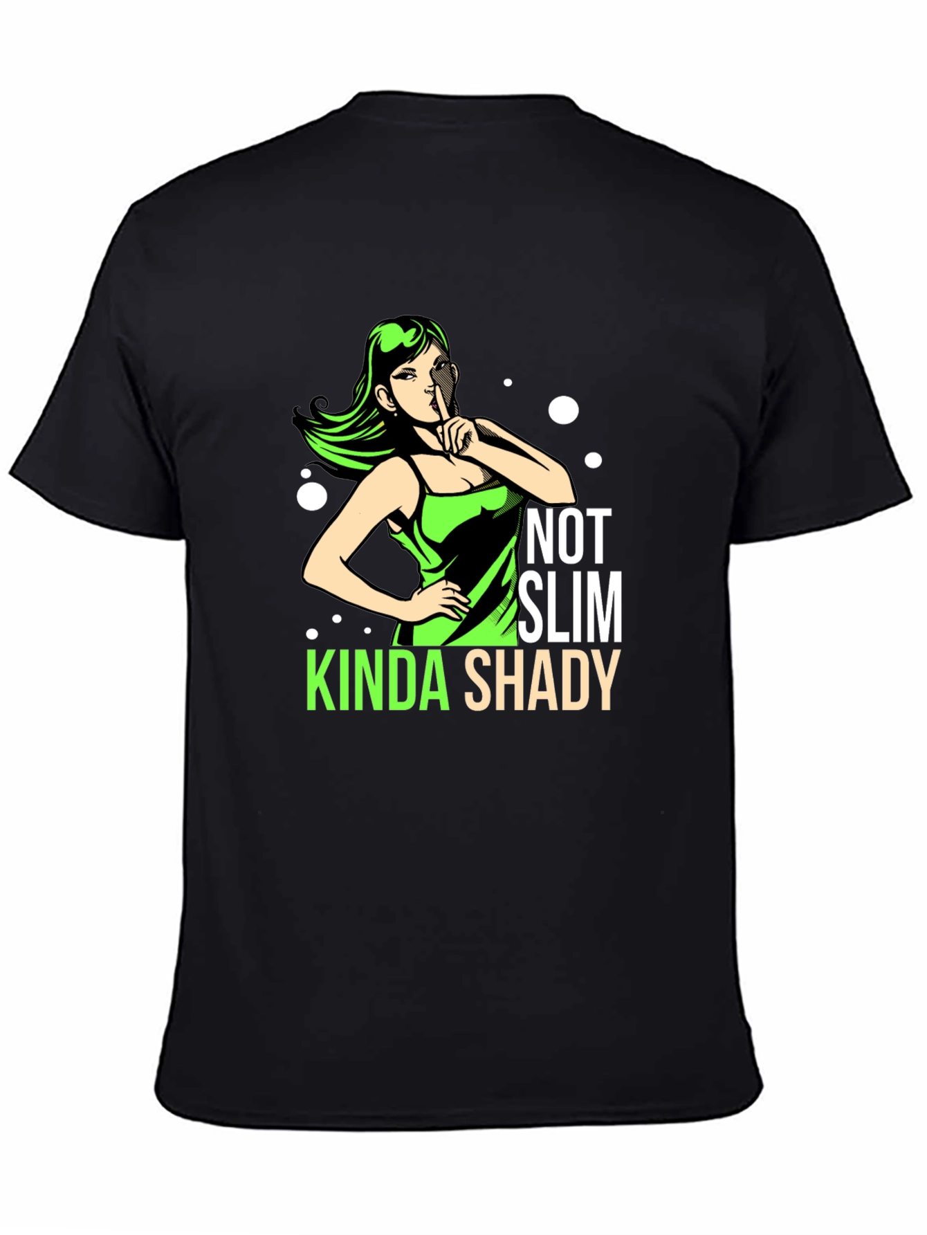 Kinda Shady Graphic T-Shirt - Black