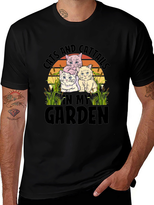 Cats and Cattails T-Shirt