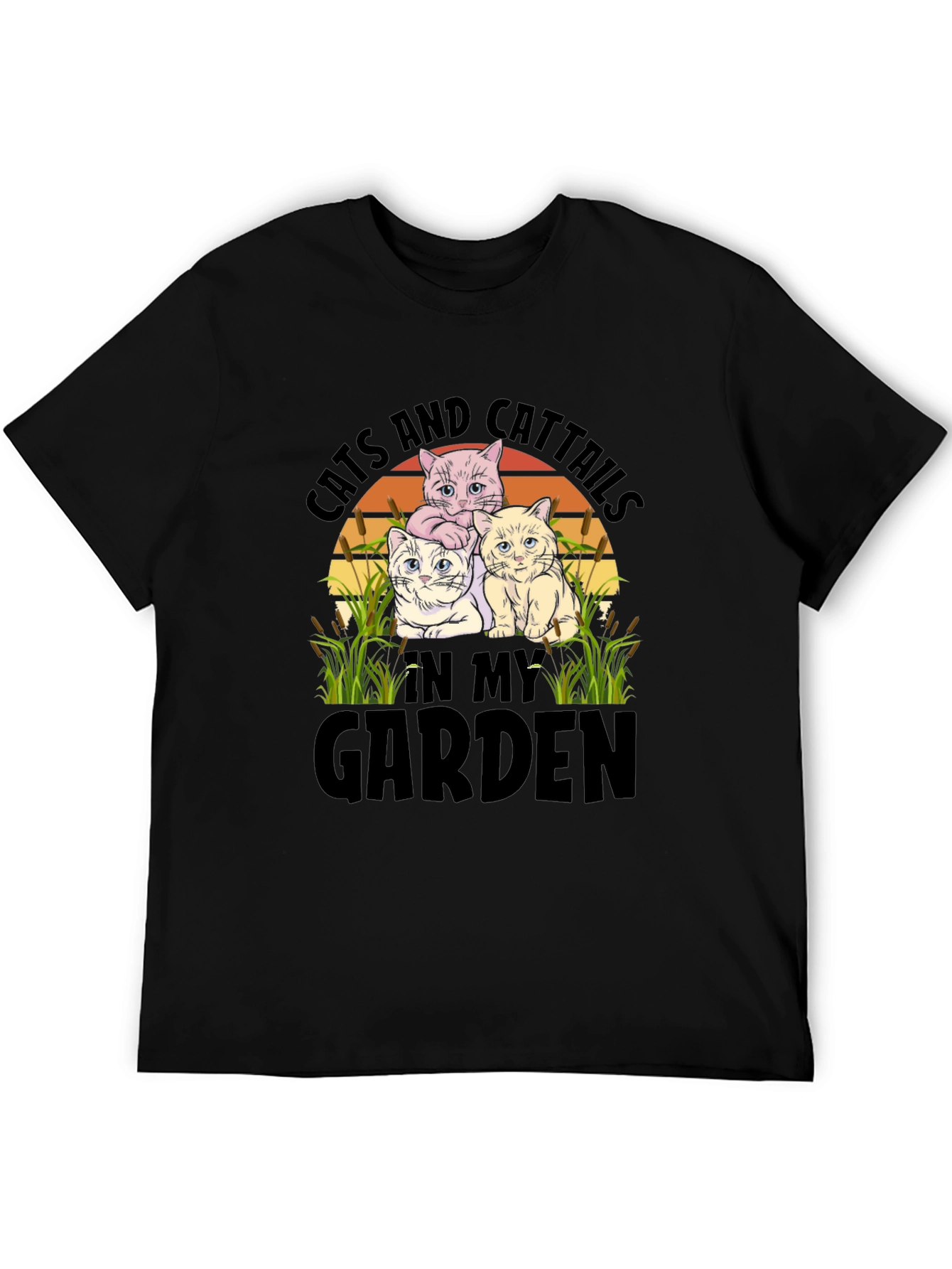 Cats and Cattails T-Shirt