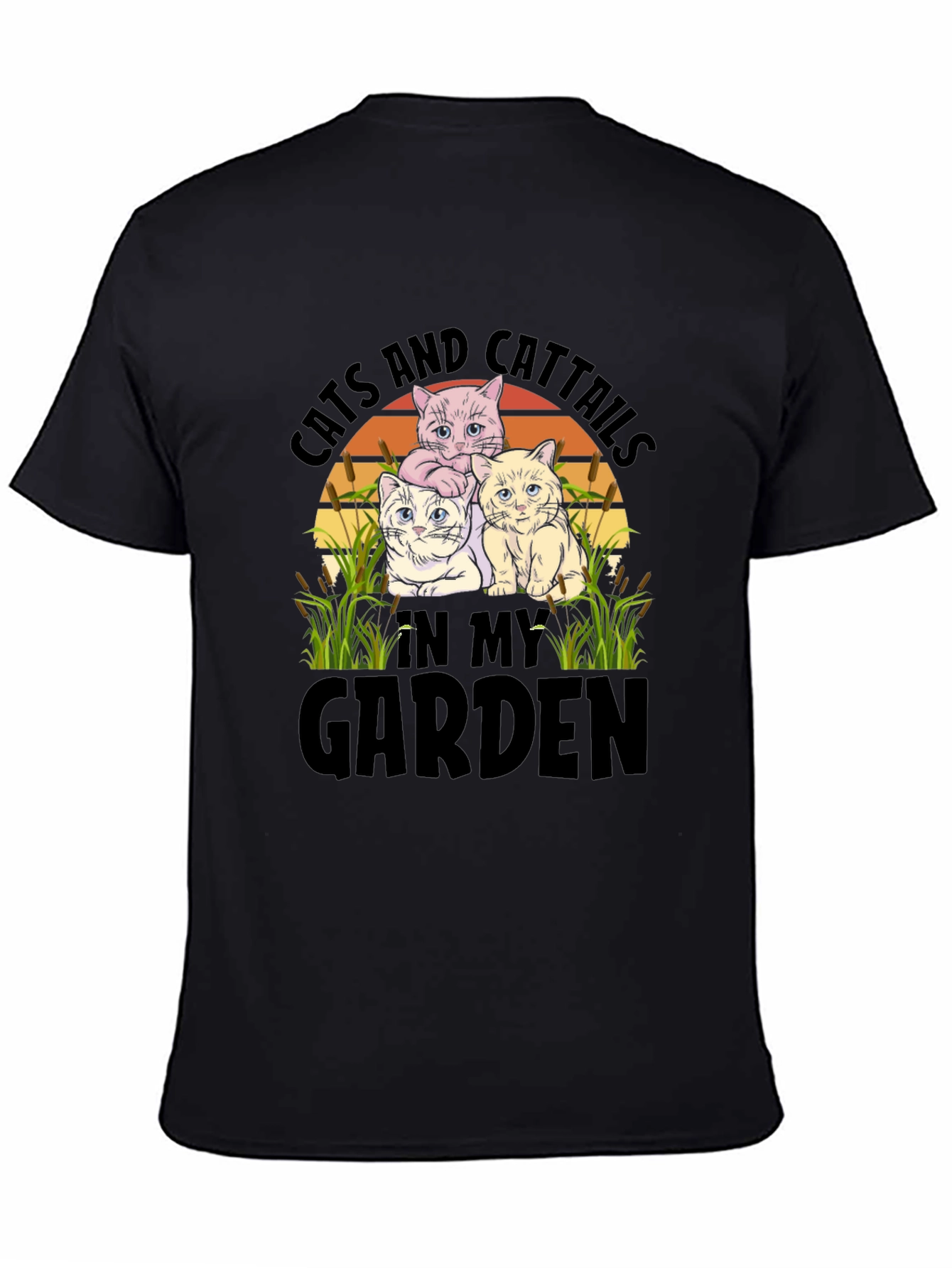Cats and Cattails T-Shirt