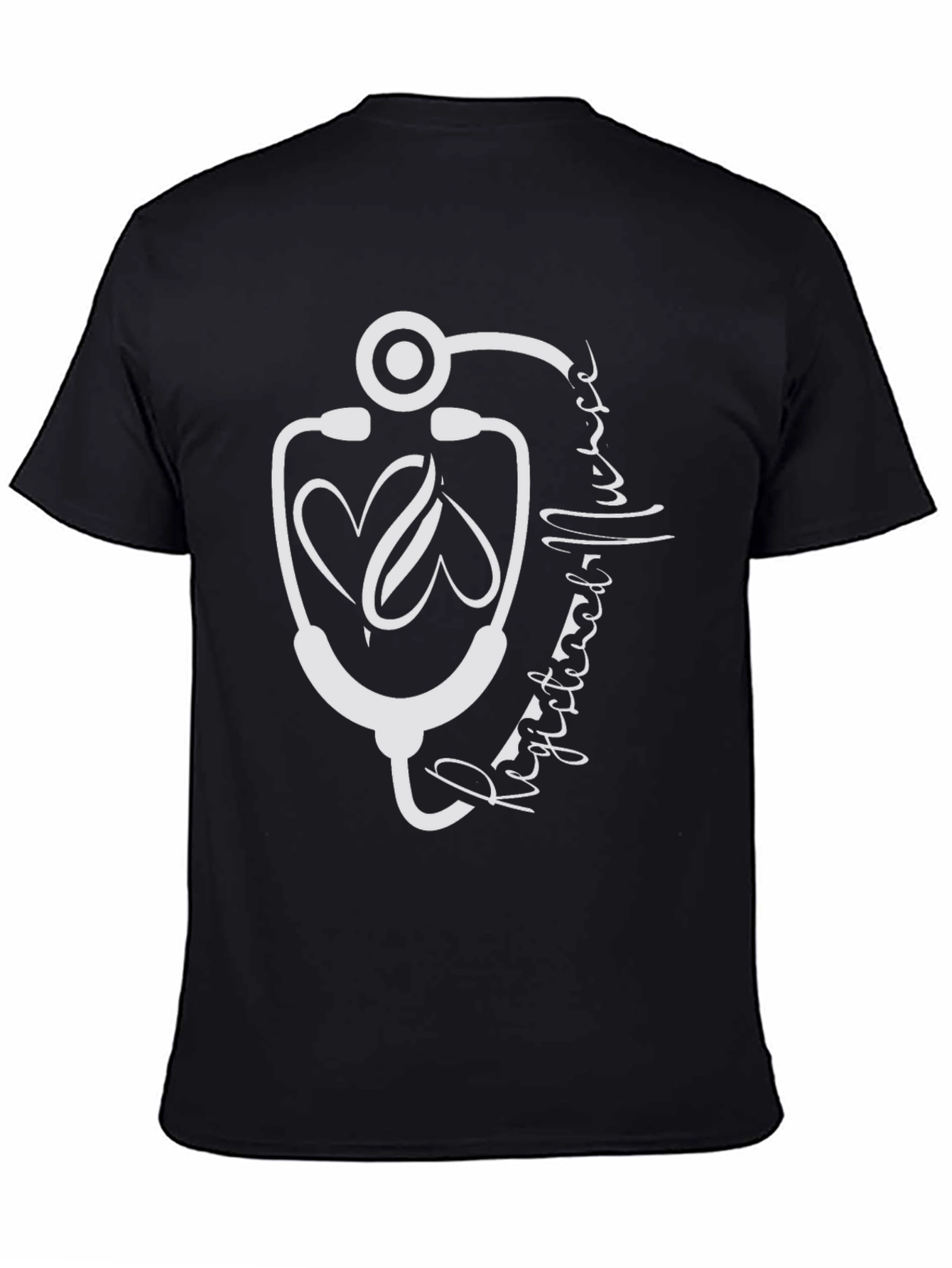 Medical Love T-Shirt: Heartbeat Stethoscope Graphic Tee