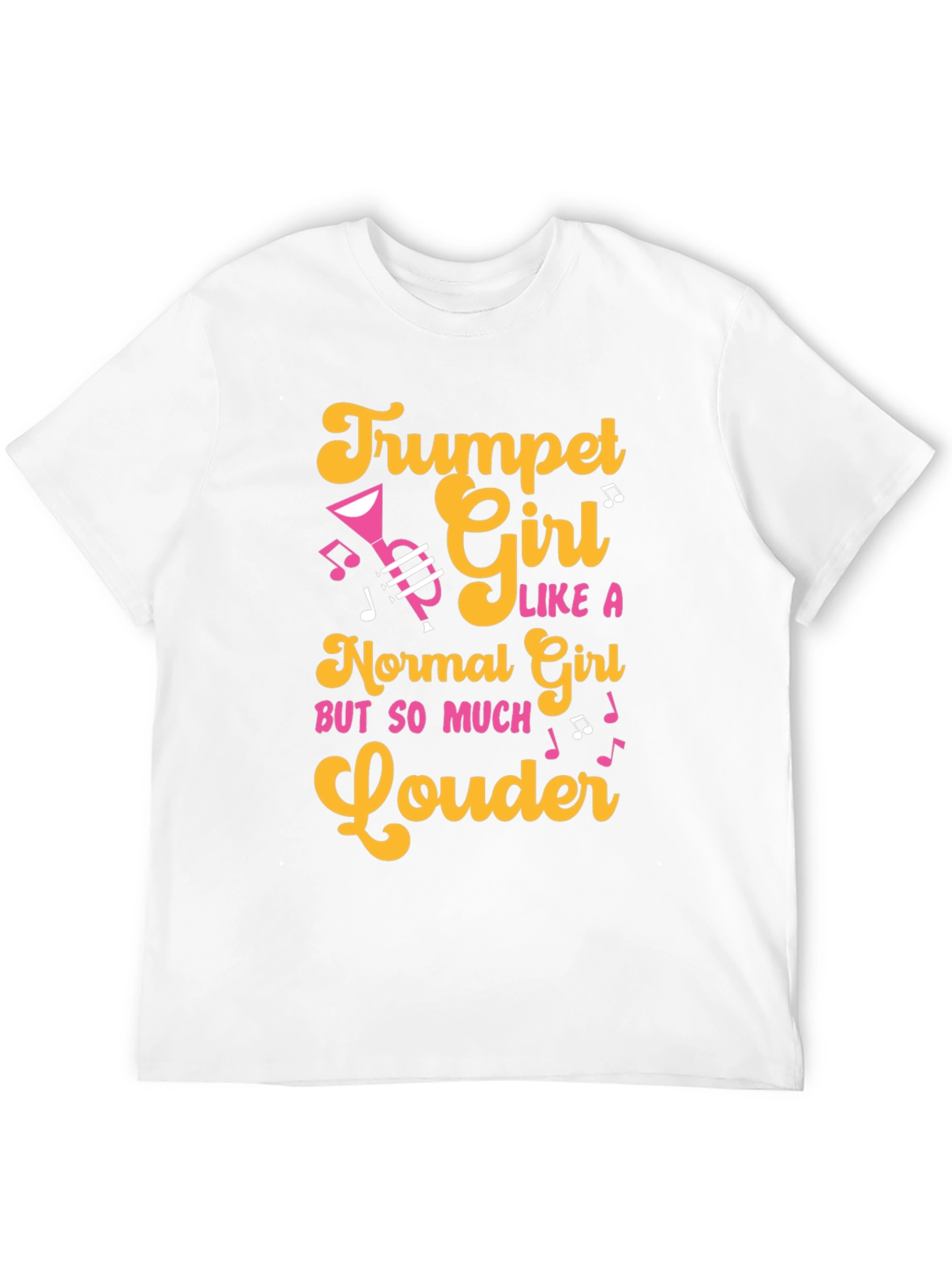 Trumpet Girl T-Shirt - Musician Apparel
