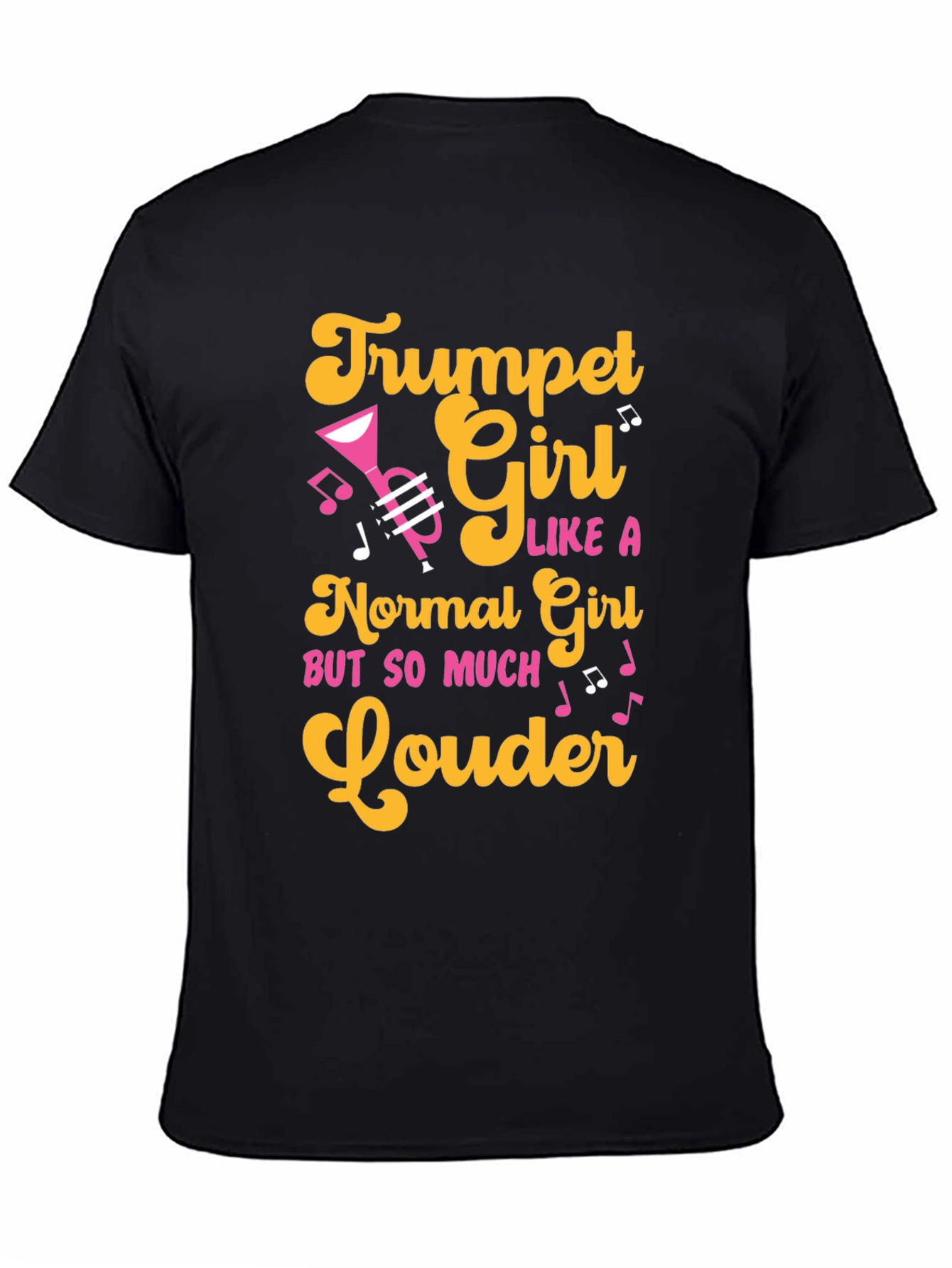 Trumpet Girl T-Shirt - Musician Apparel