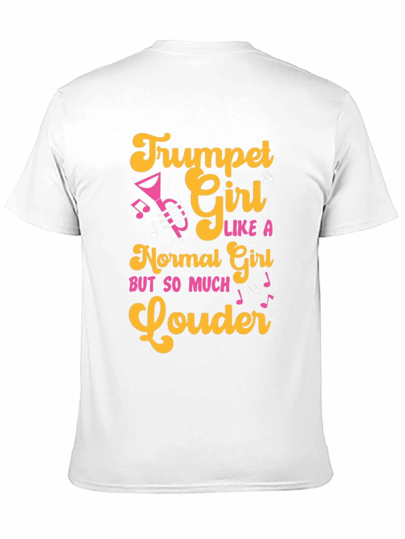 Trumpet Girl T-Shirt - Musician Apparel