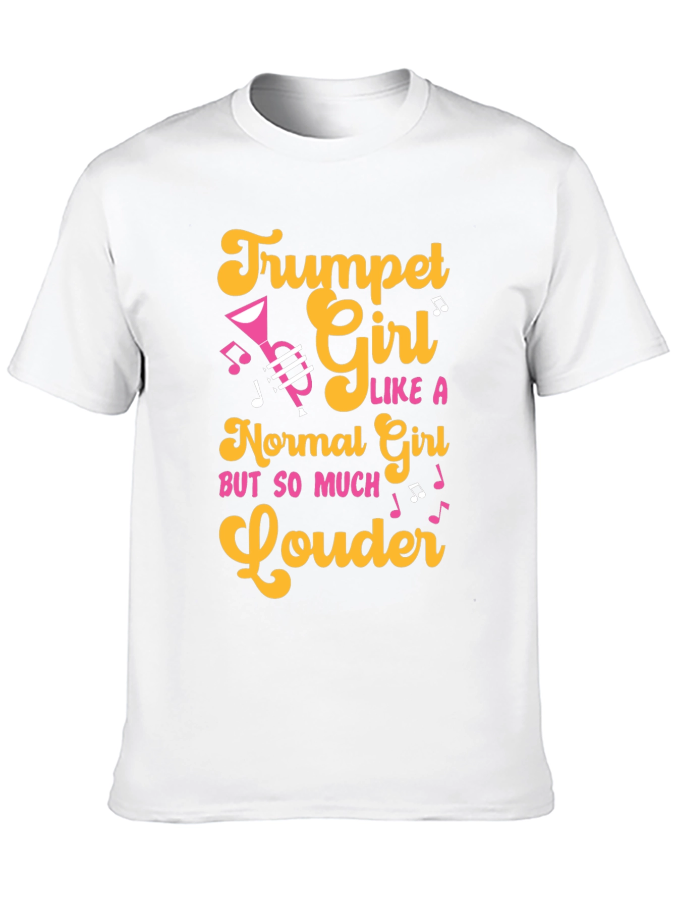 Trumpet Girl T-Shirt - Musician Apparel
