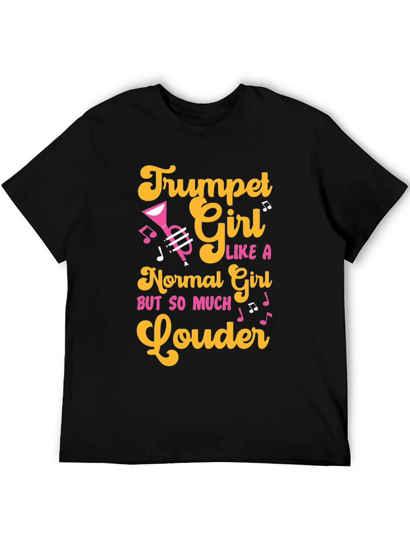Trumpet Girl T-Shirt - Musician Apparel