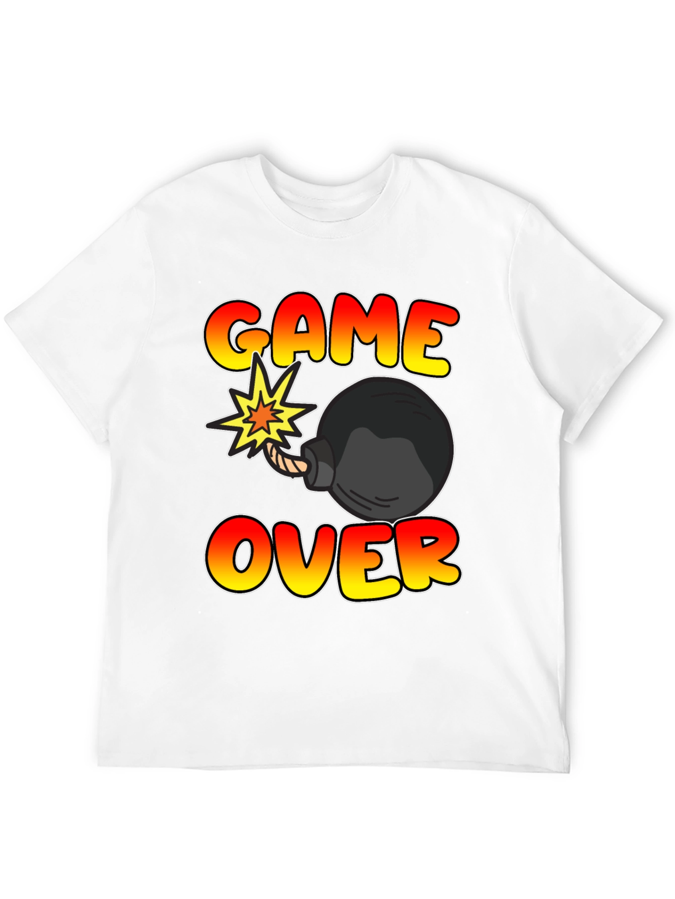 Game Over Bomb Graphic Tee