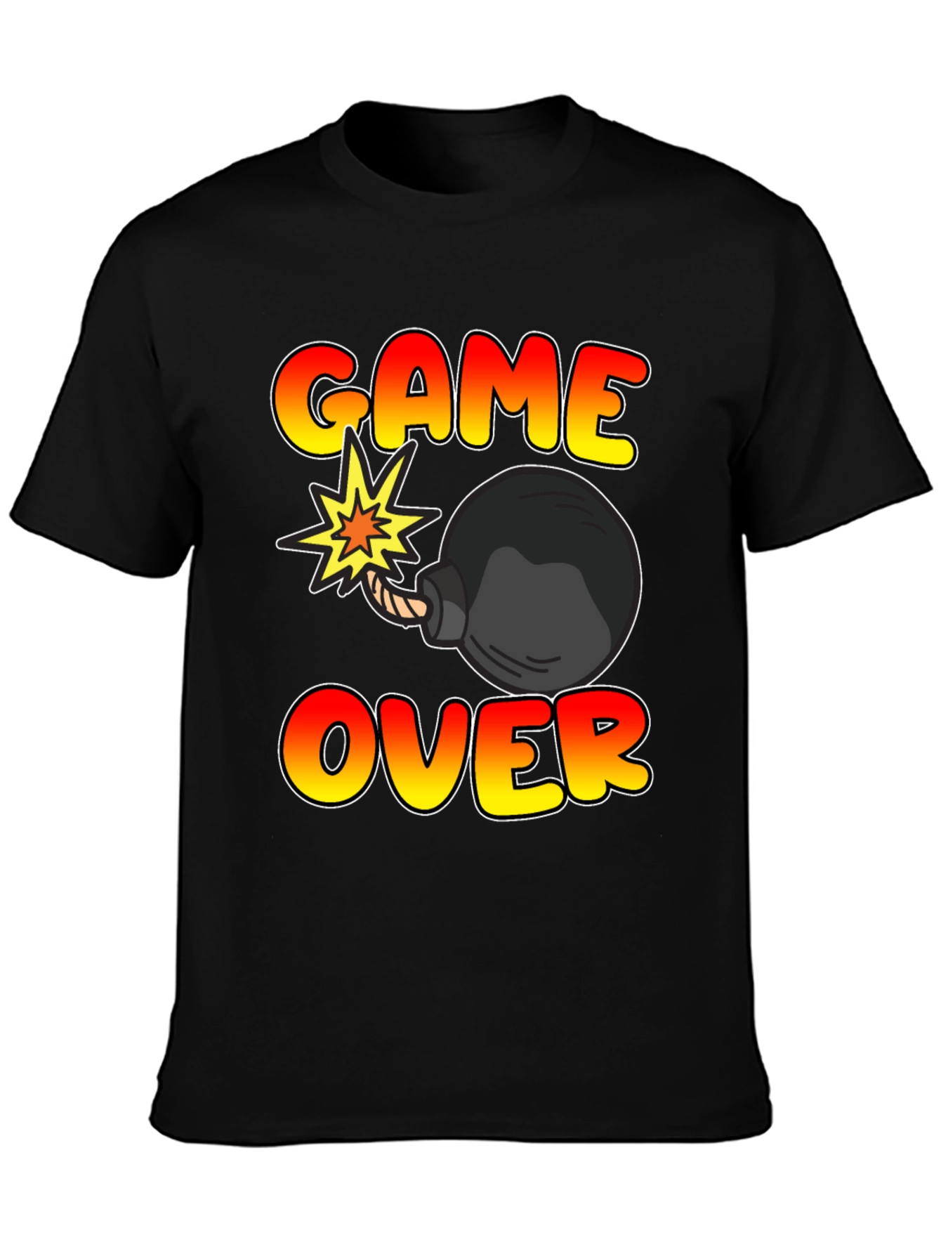 Game Over Bomb Graphic Tee