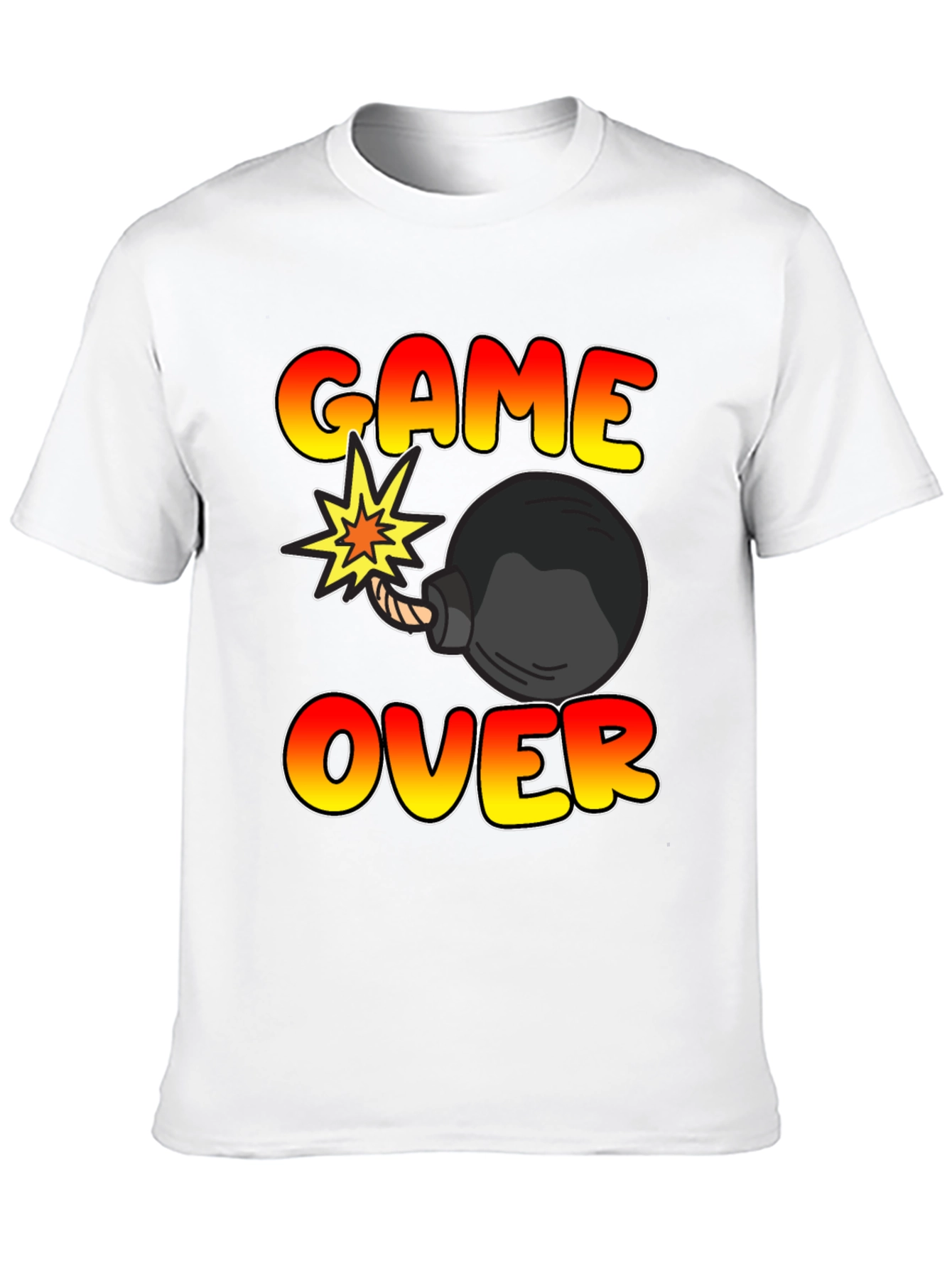 Game Over Bomb Graphic Tee