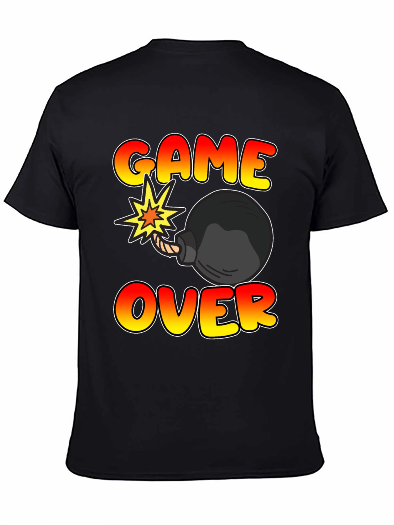 Game Over Bomb Graphic Tee