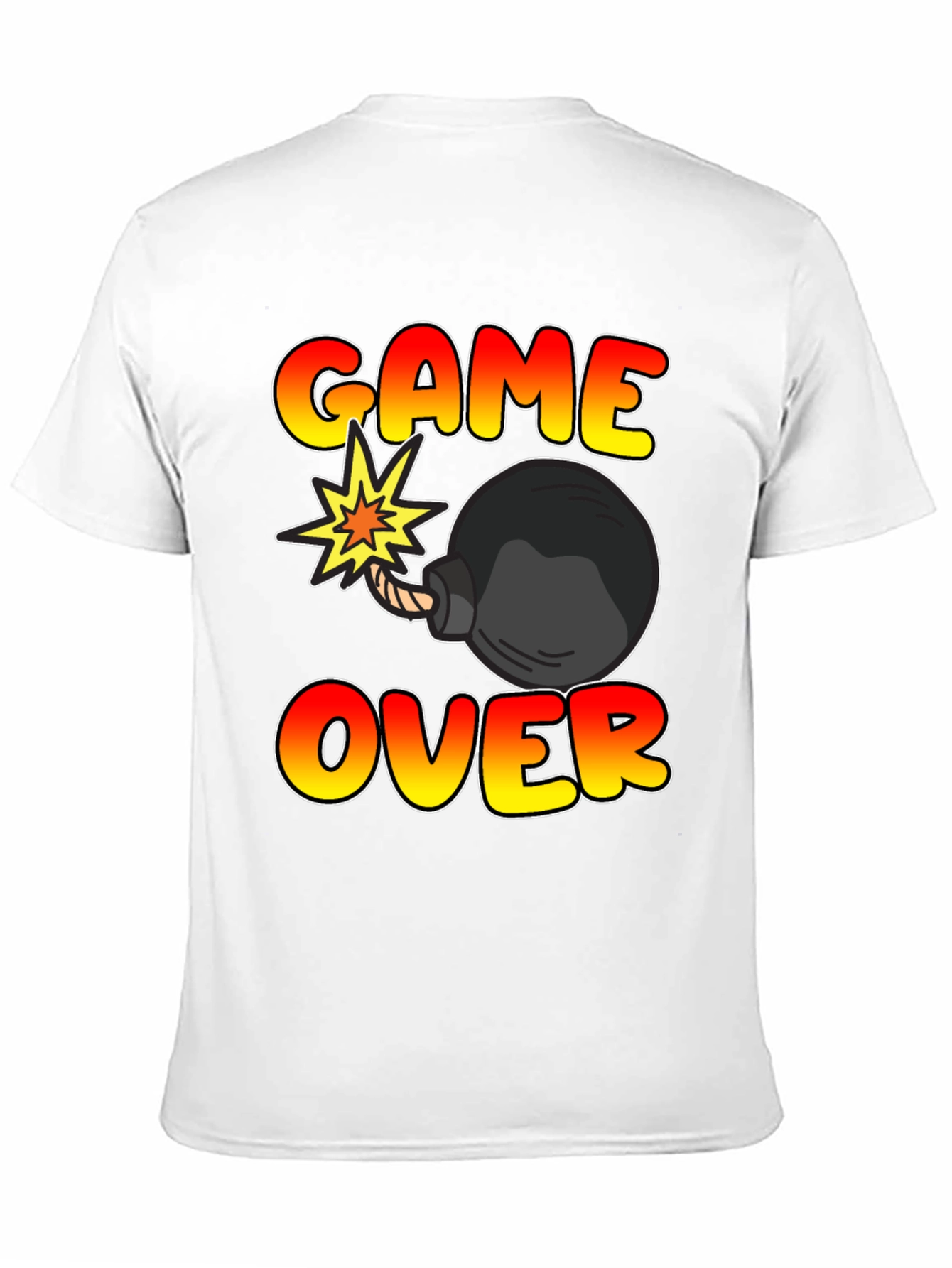 Game Over Bomb Graphic Tee
