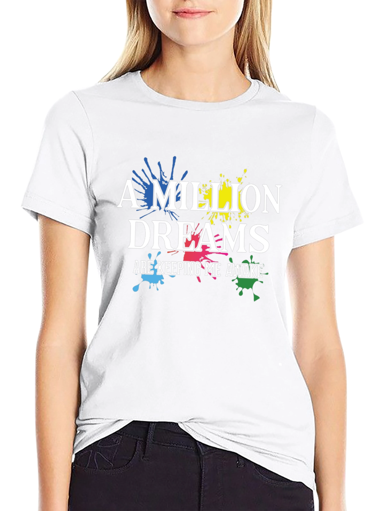 A Million Dreams Graphic T-Shirt - Black