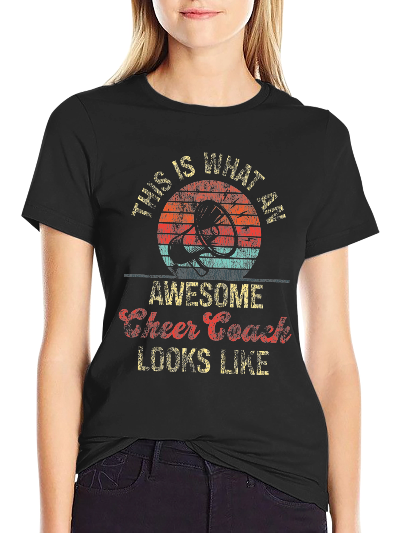 Awesome Cheer Coach T-Shirt