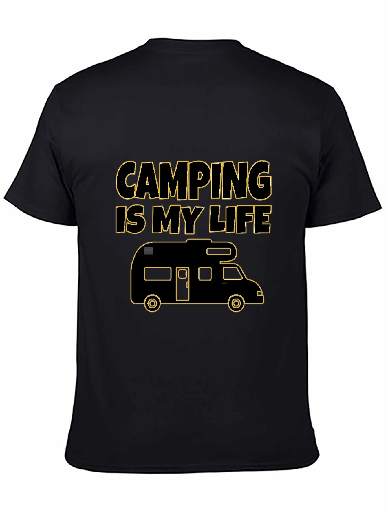 Camping is My Life T-Shirt RV Graphic Tee