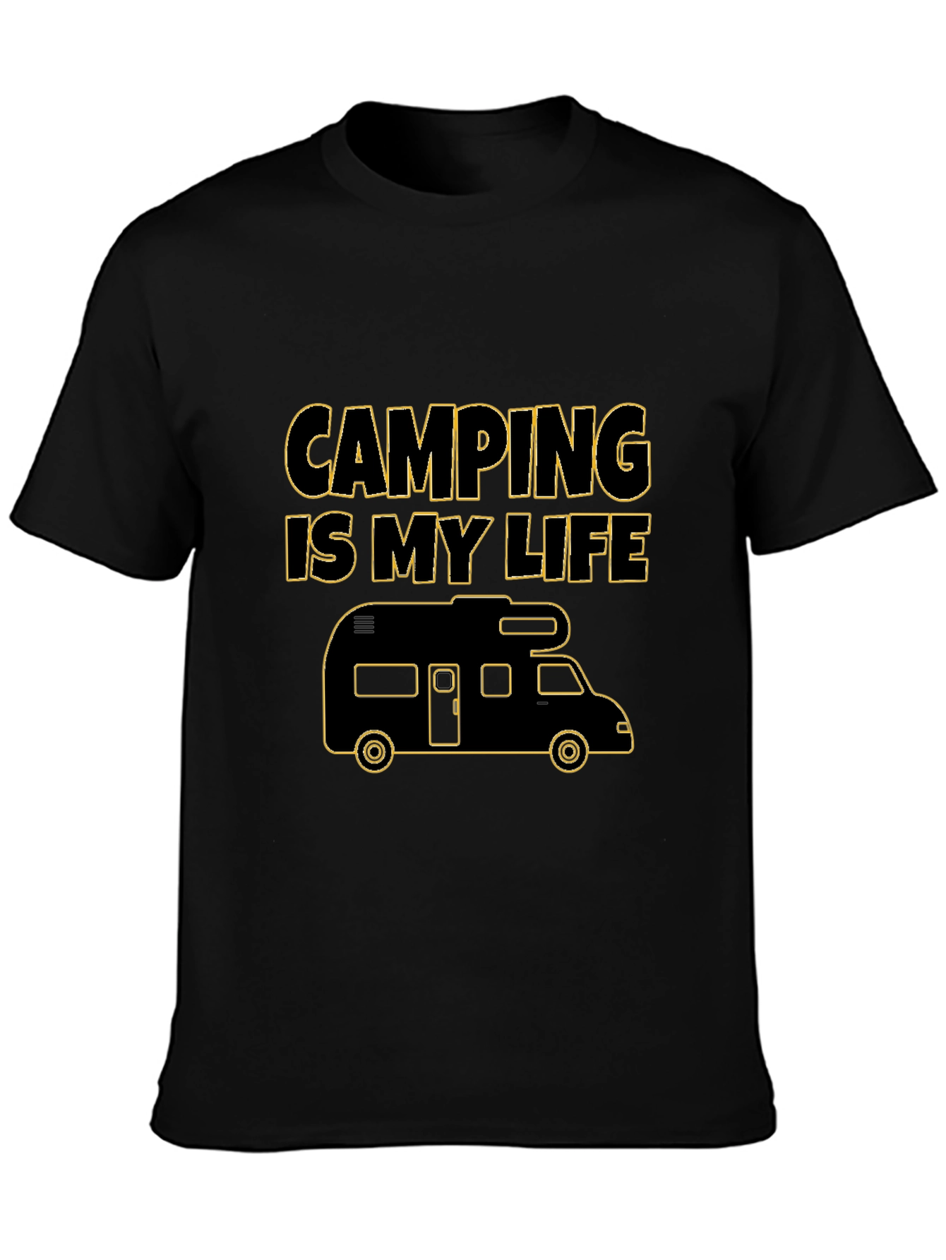 Camping is My Life T-Shirt RV Graphic Tee