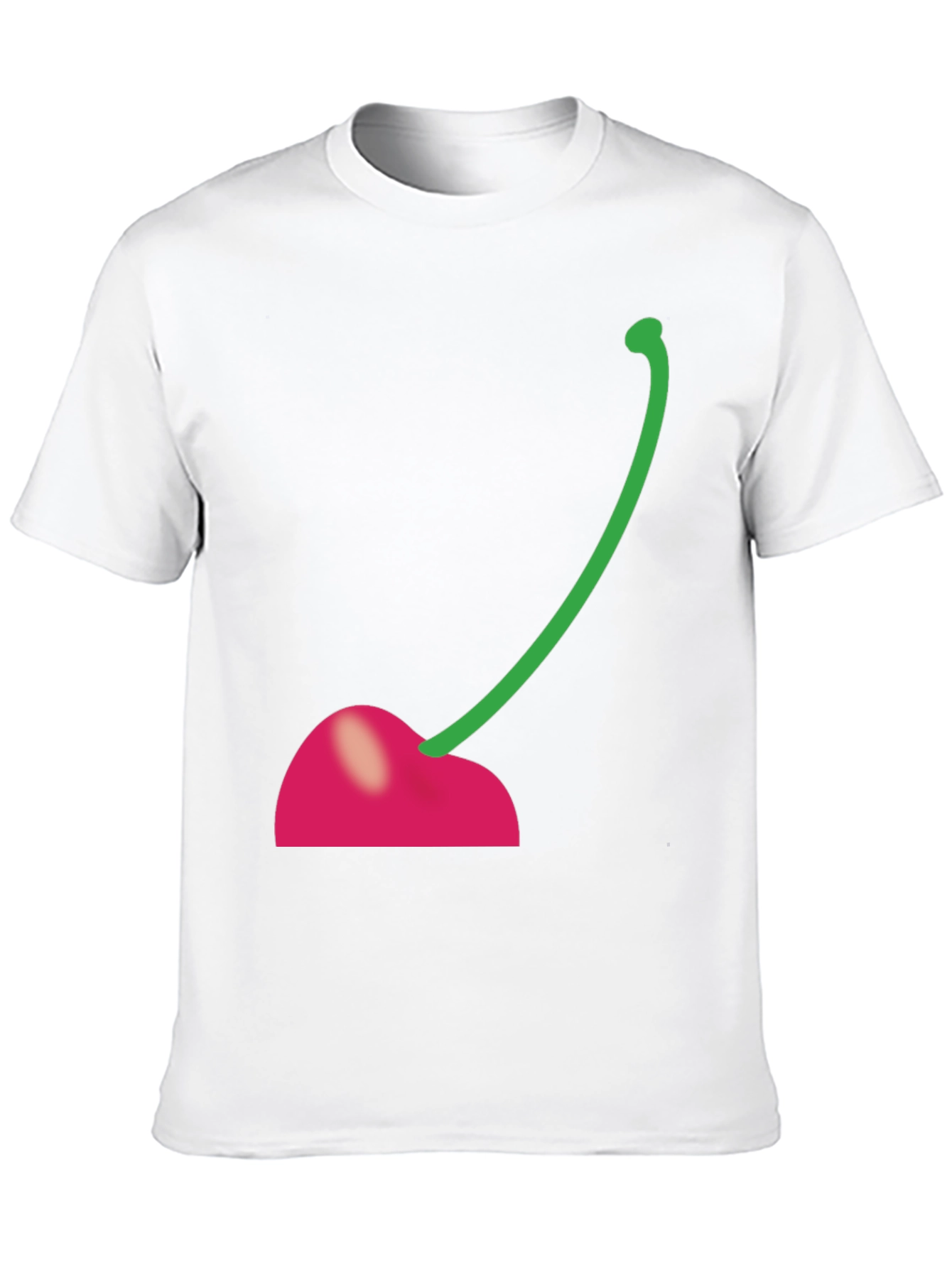 Cherry Graphic Black T-Shirt