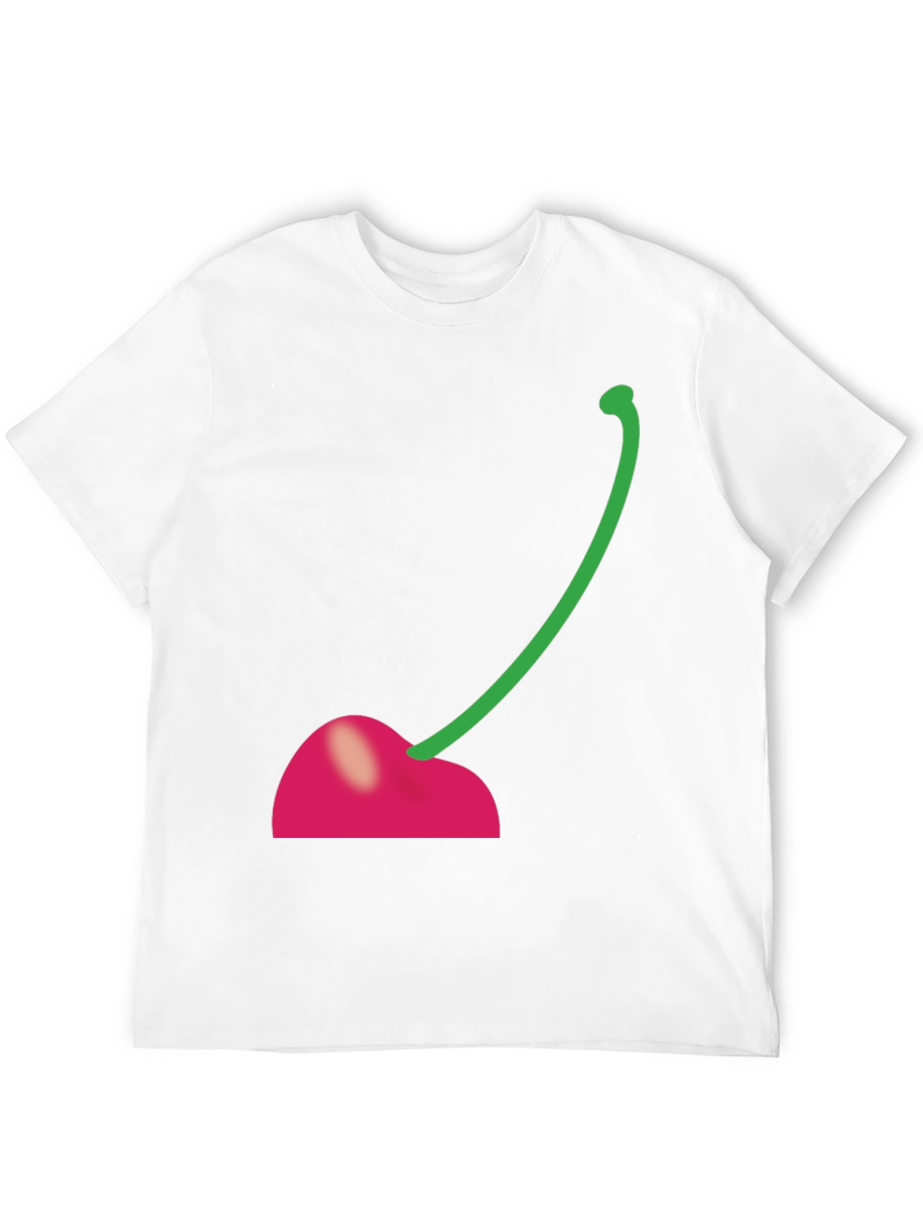 Cherry Graphic Black T-Shirt
