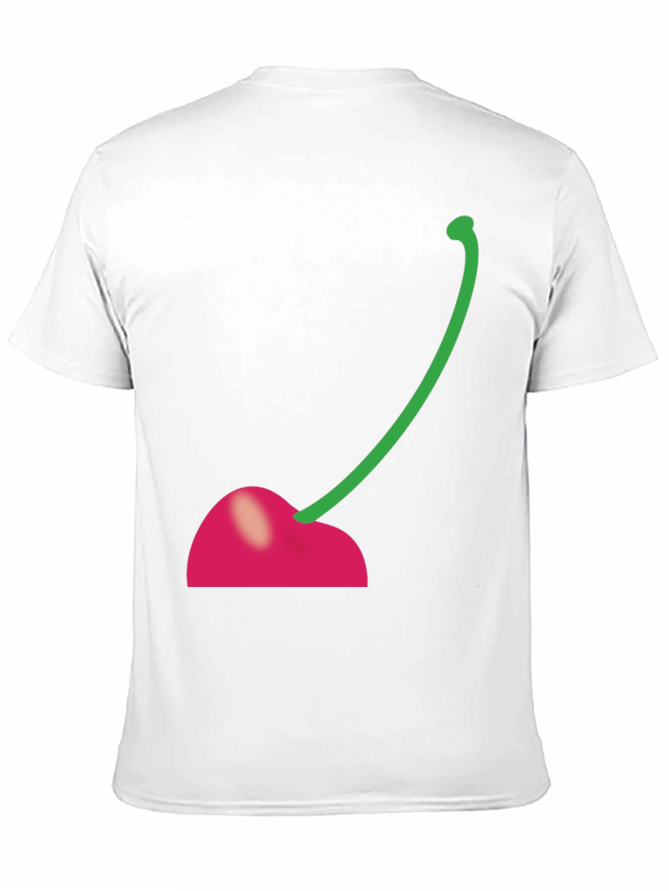 Cherry Graphic Black T-Shirt
