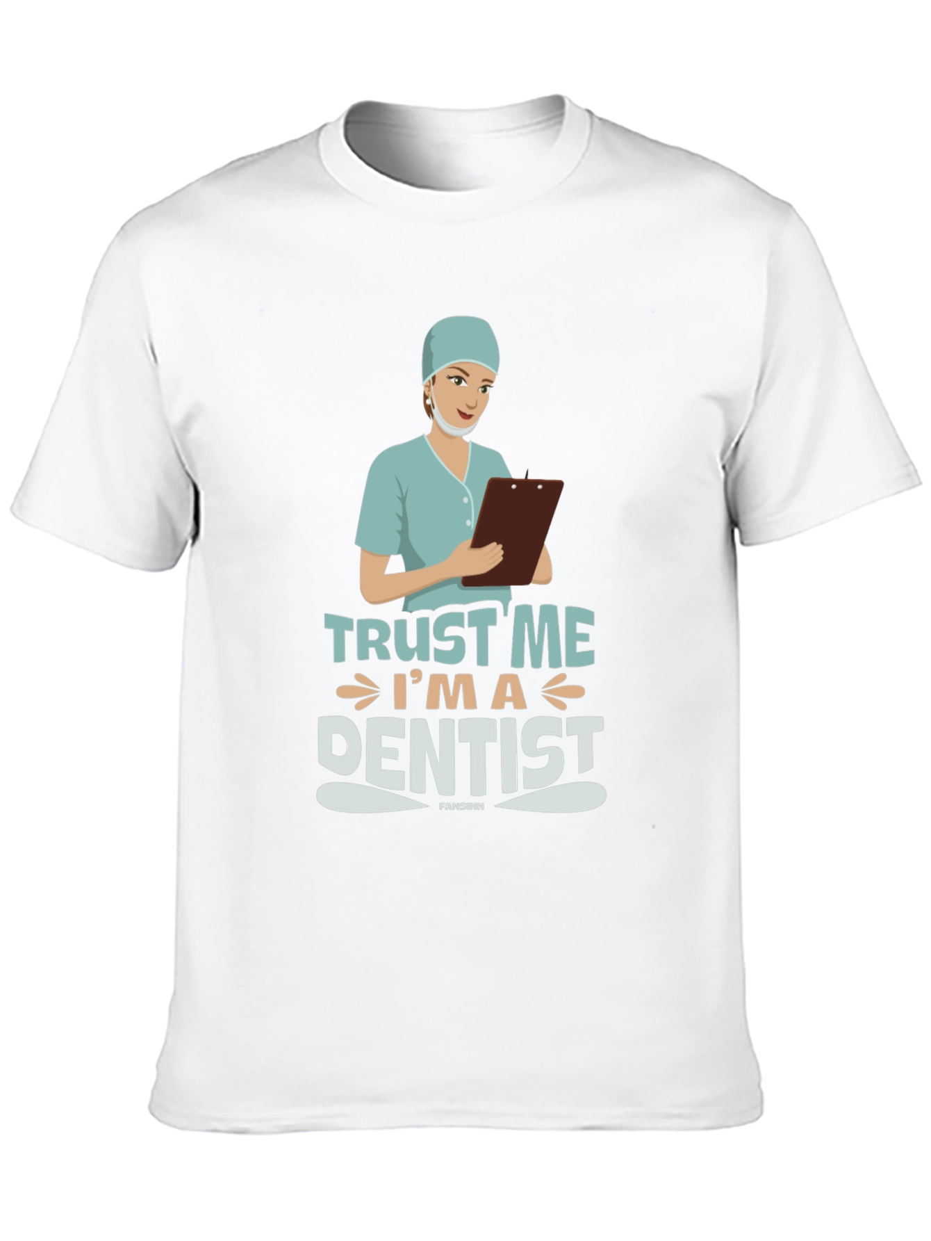 Trust Me Im a Dentist Black T-Shirt