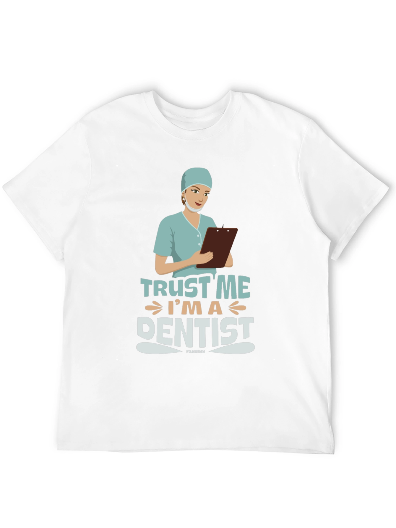 Trust Me Im a Dentist Black T-Shirt