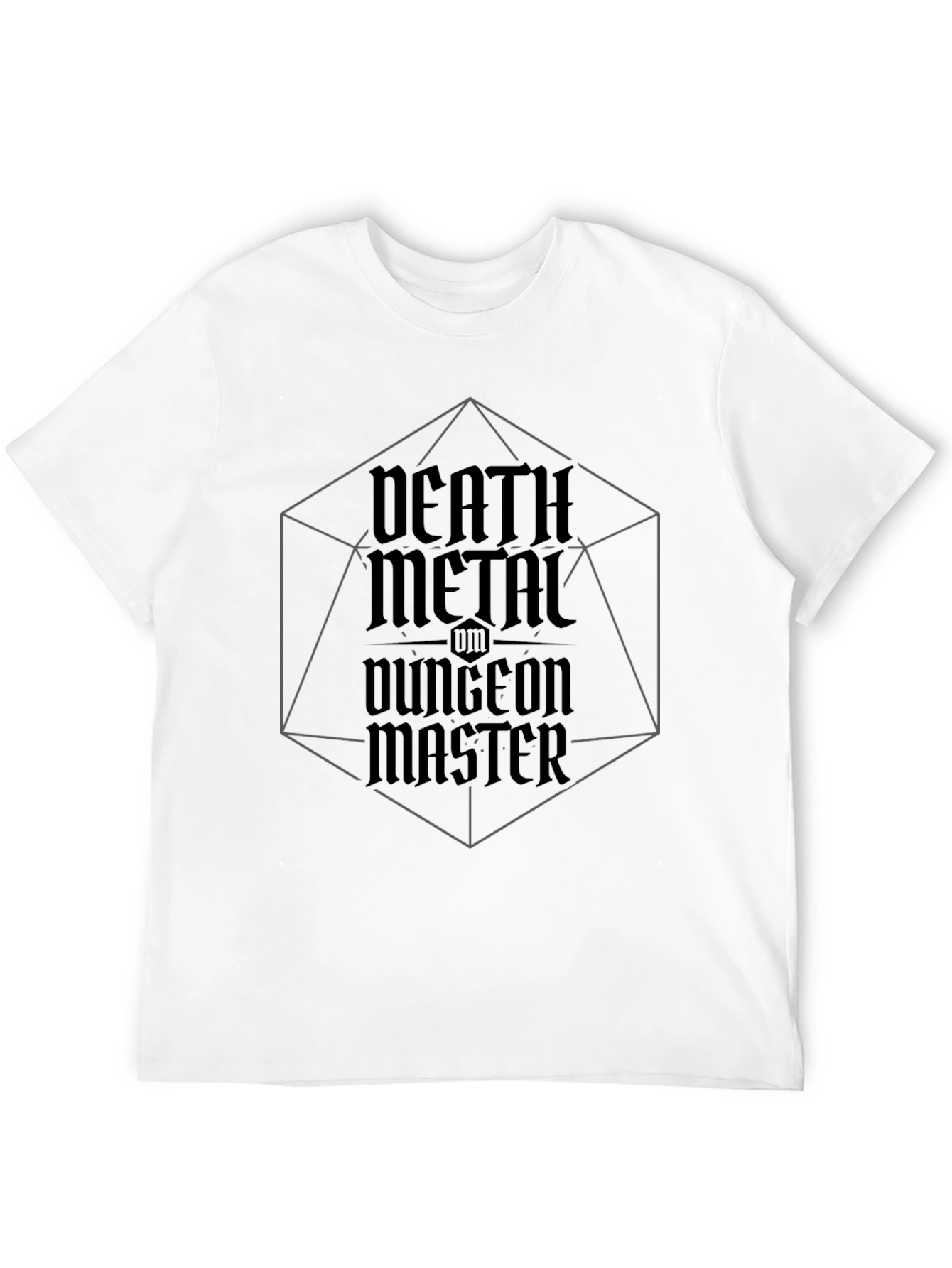 Death Metal Dungeon Master T-Shirt - Black