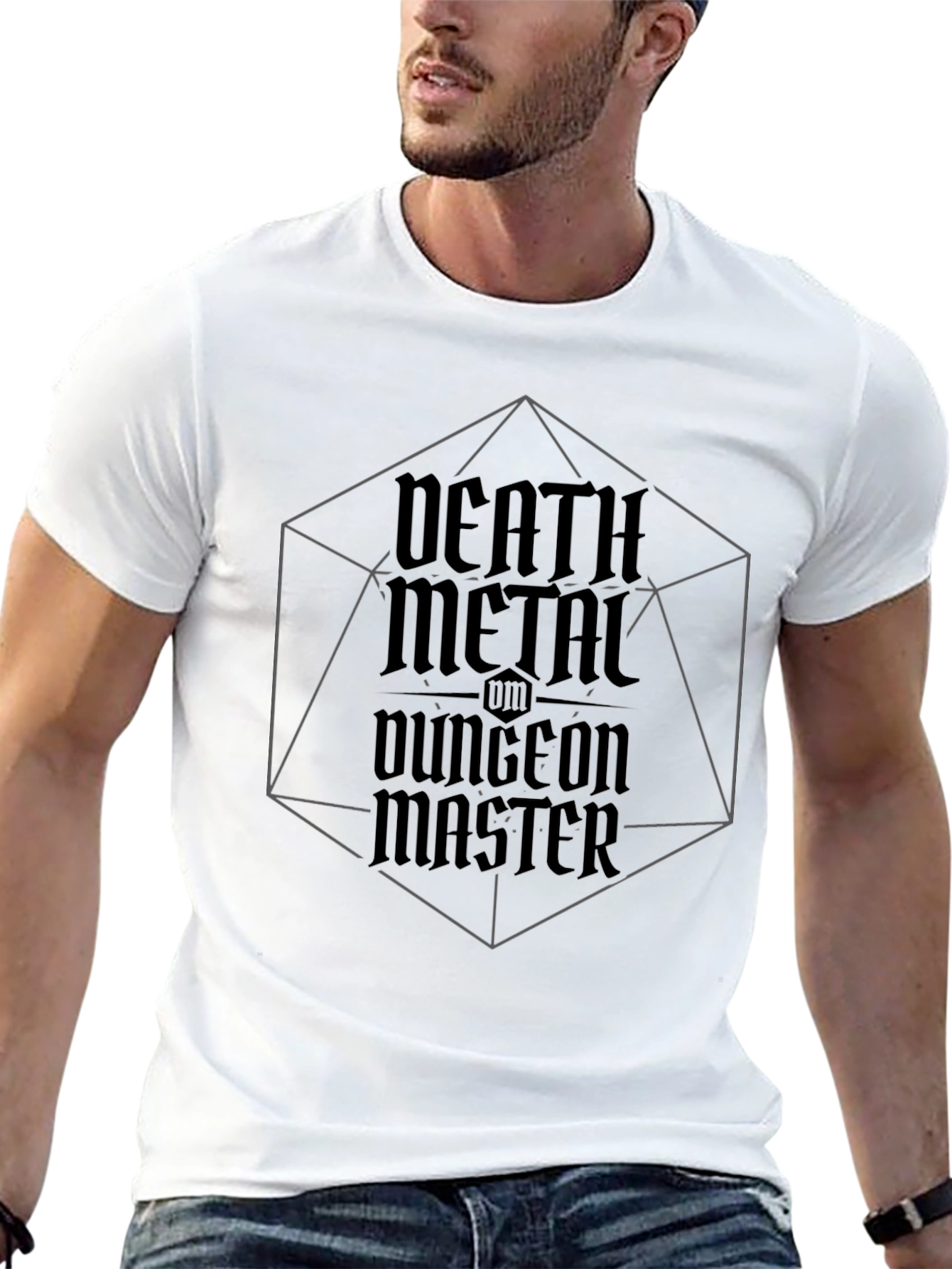Death Metal Dungeon Master T-Shirt - Black