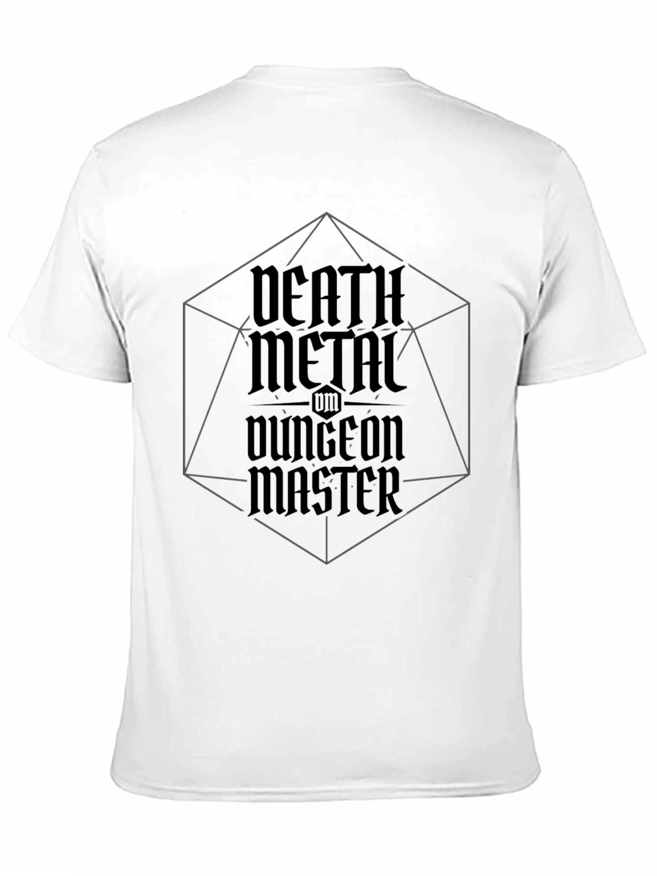 Death Metal Dungeon Master T-Shirt - Black