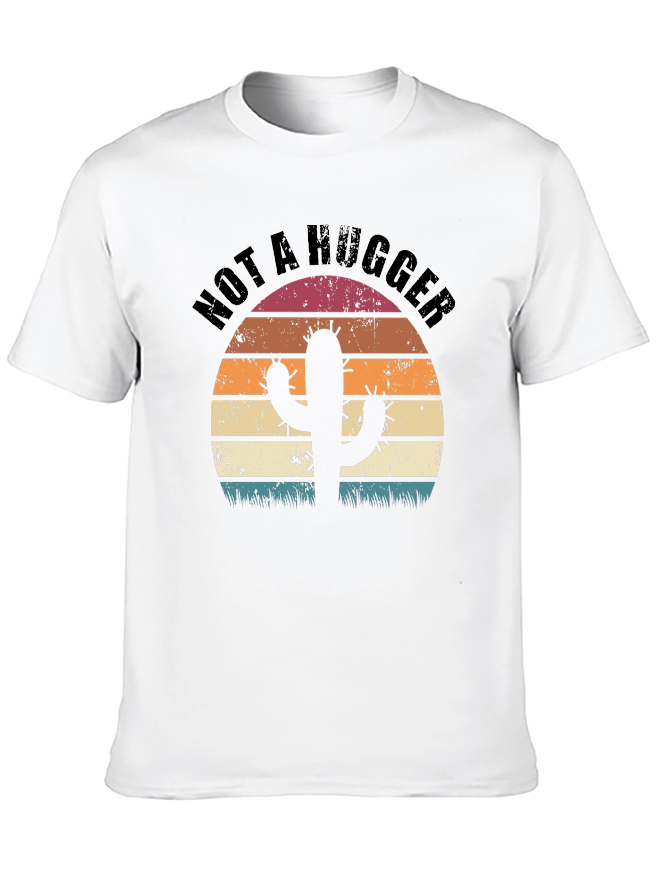 Not a Hugger Cactus Graphic Tee