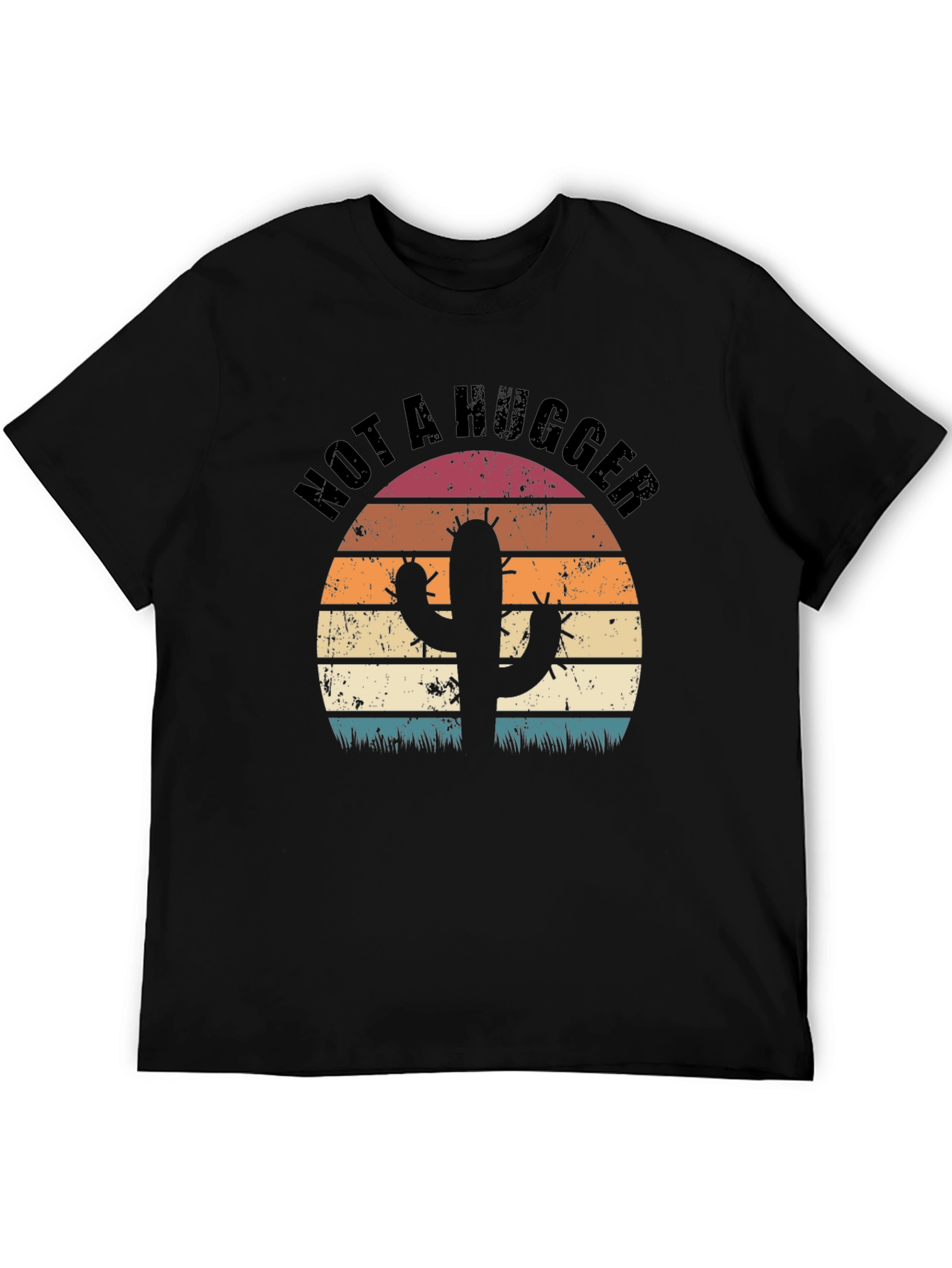 Not a Hugger Cactus Graphic Tee