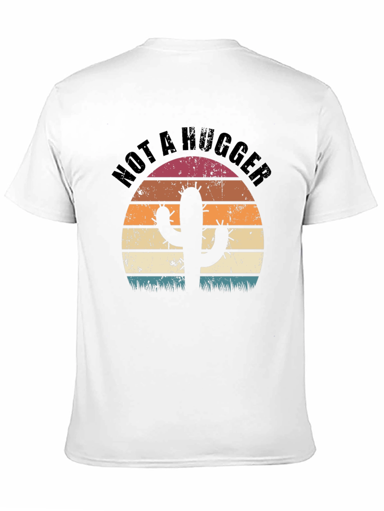 Not a Hugger Cactus Graphic Tee