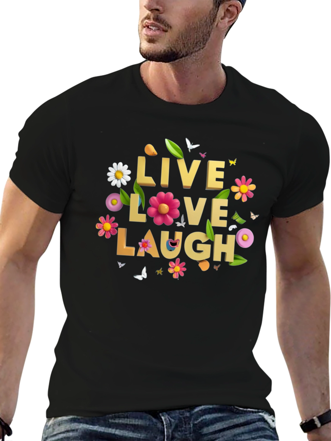 Live Love Laugh Graphic Tee
