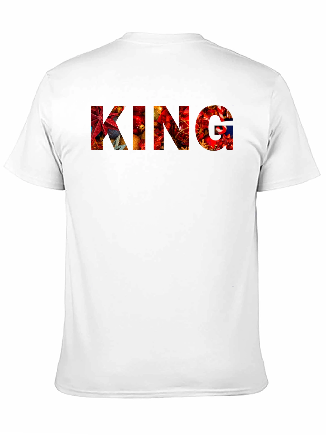King Christmas Ornament Fill T-Shirt
