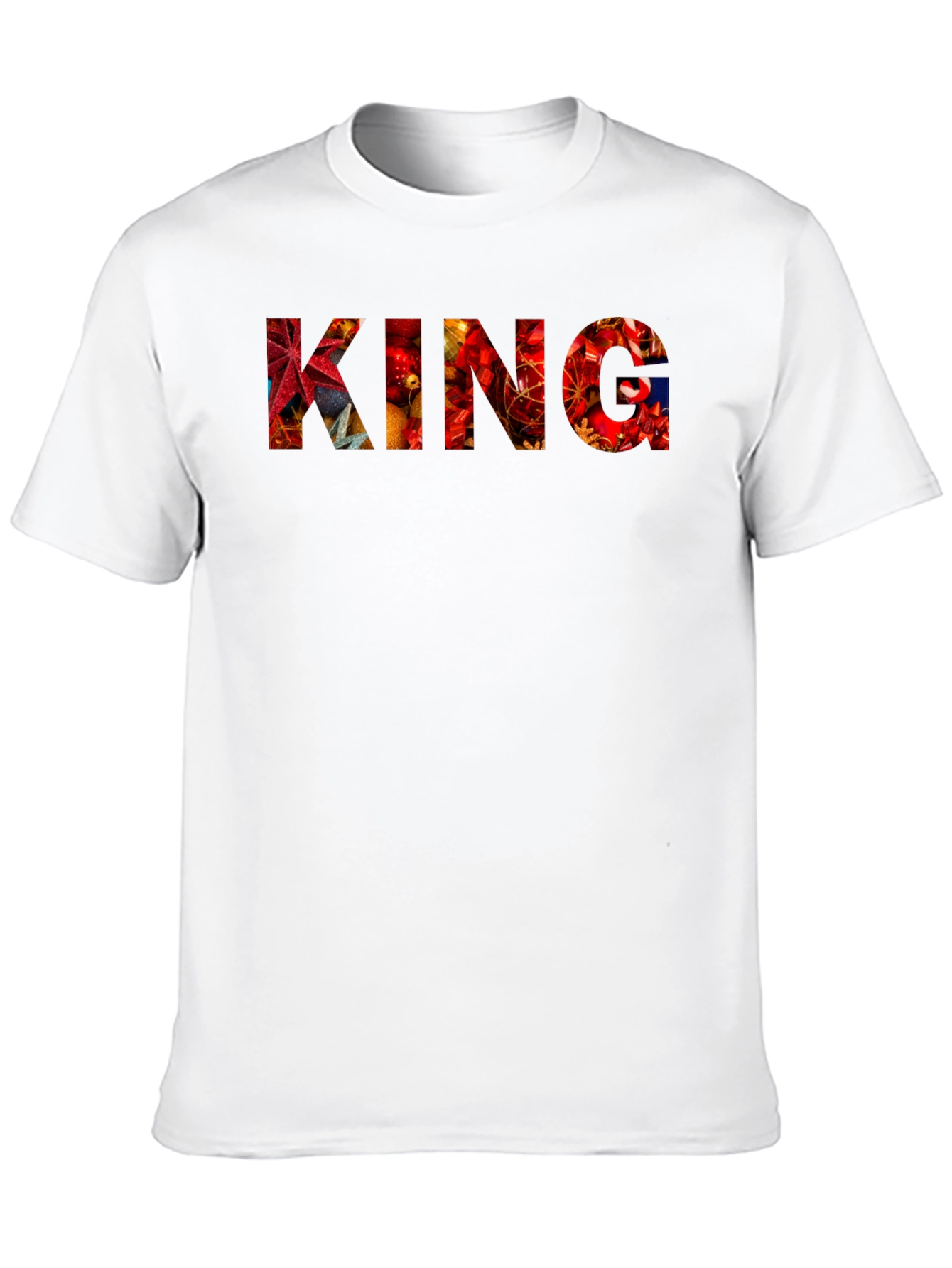 King Christmas Ornament Fill T-Shirt