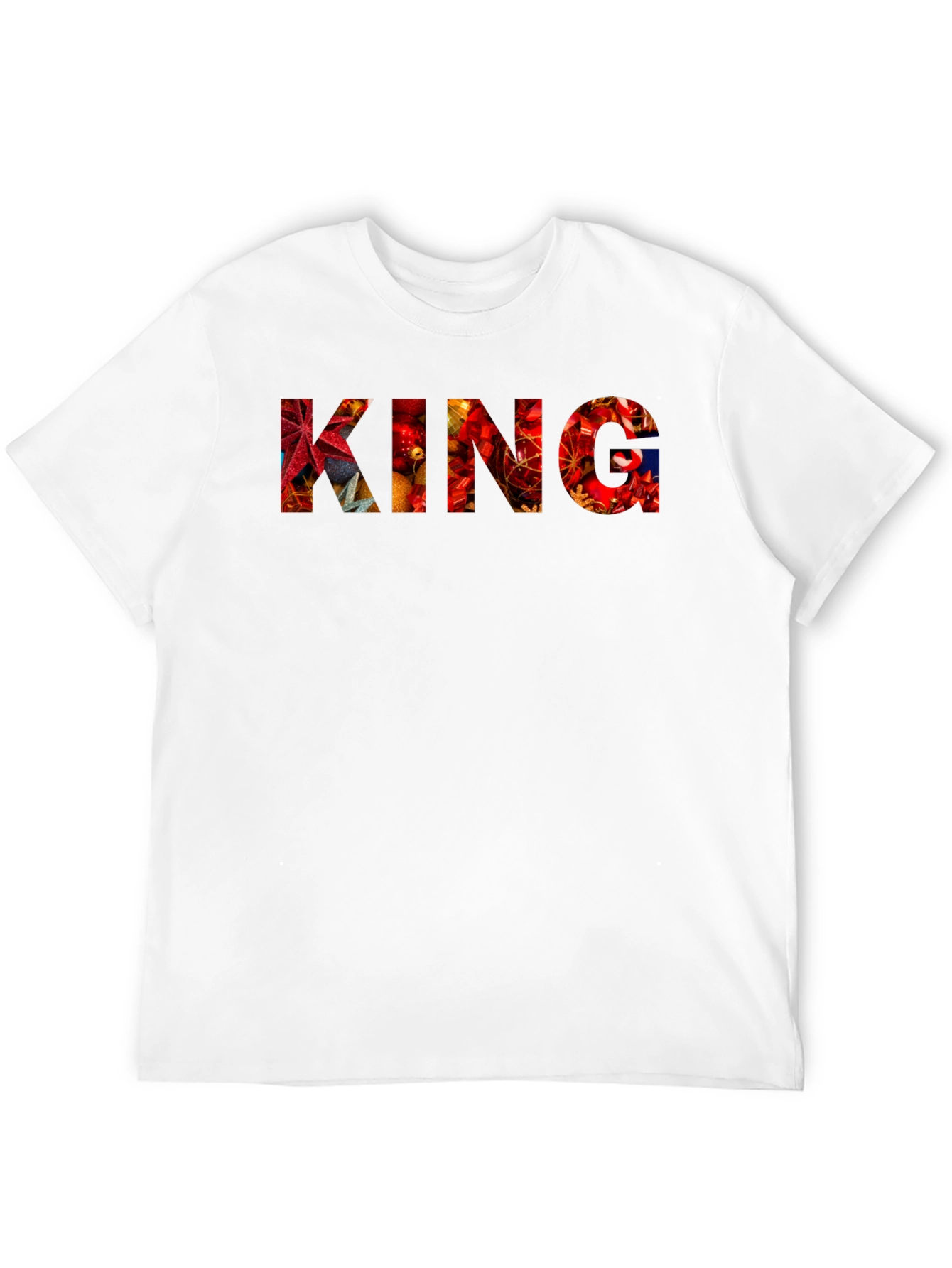 King Christmas Ornament Fill T-Shirt