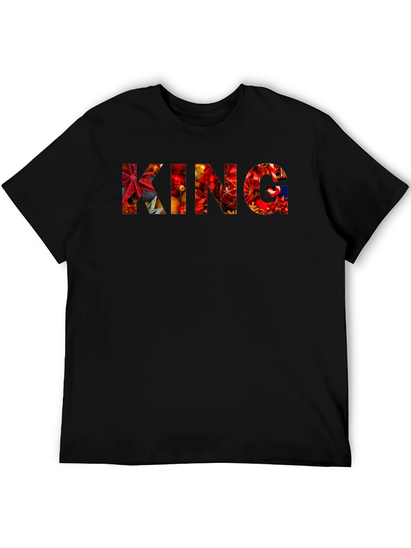 King Christmas Ornament Fill T-Shirt