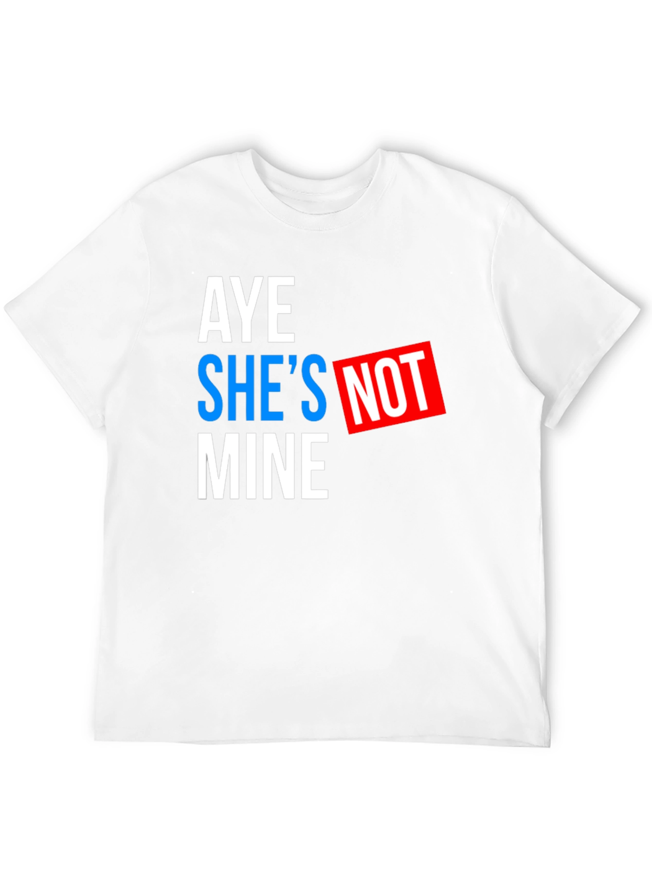Aye Shes Not Mine Graphic Tee - Black