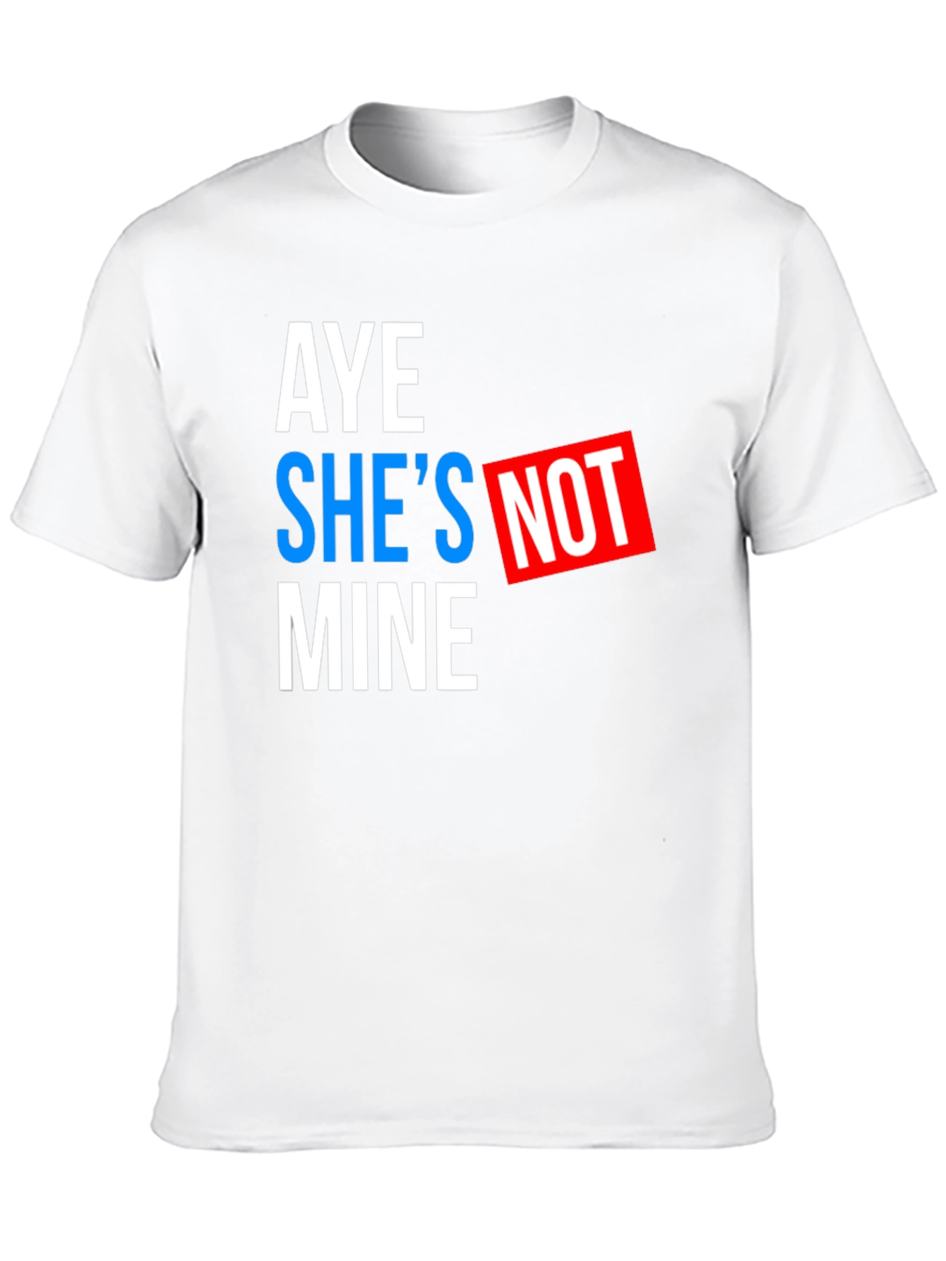 Aye Shes Not Mine Graphic Tee - Black