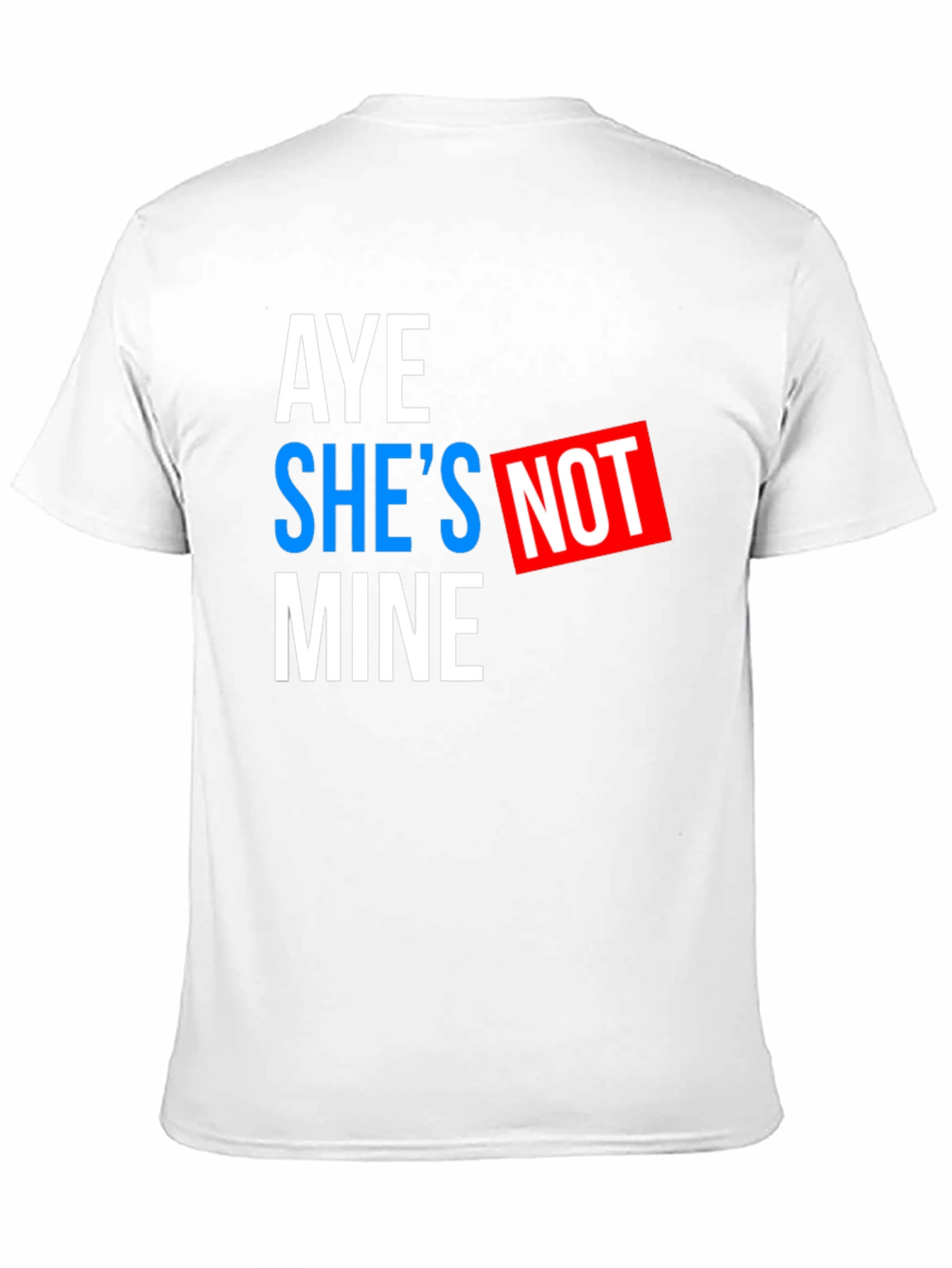 Aye Shes Not Mine Graphic Tee - Black