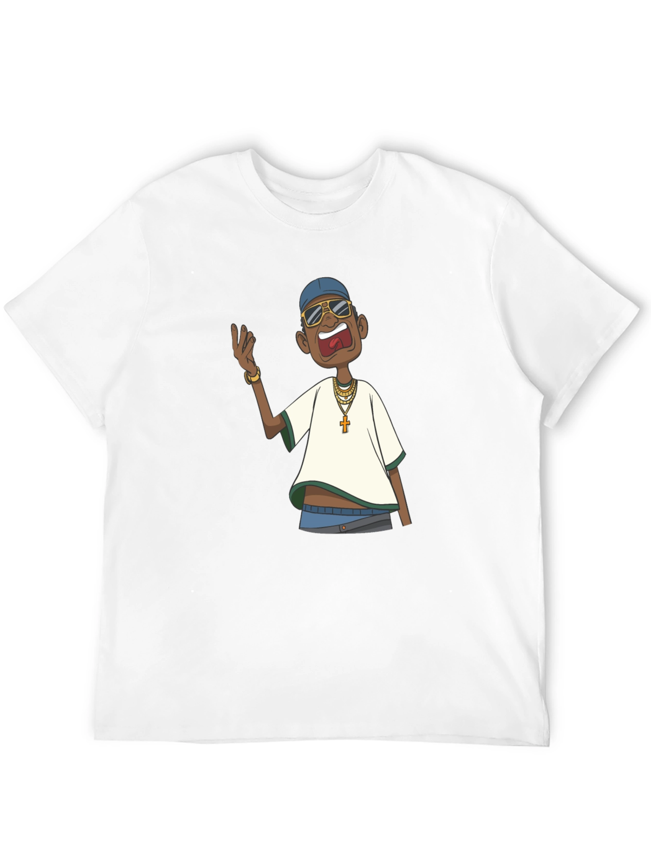Cartoon Character Graphic T-Shirt