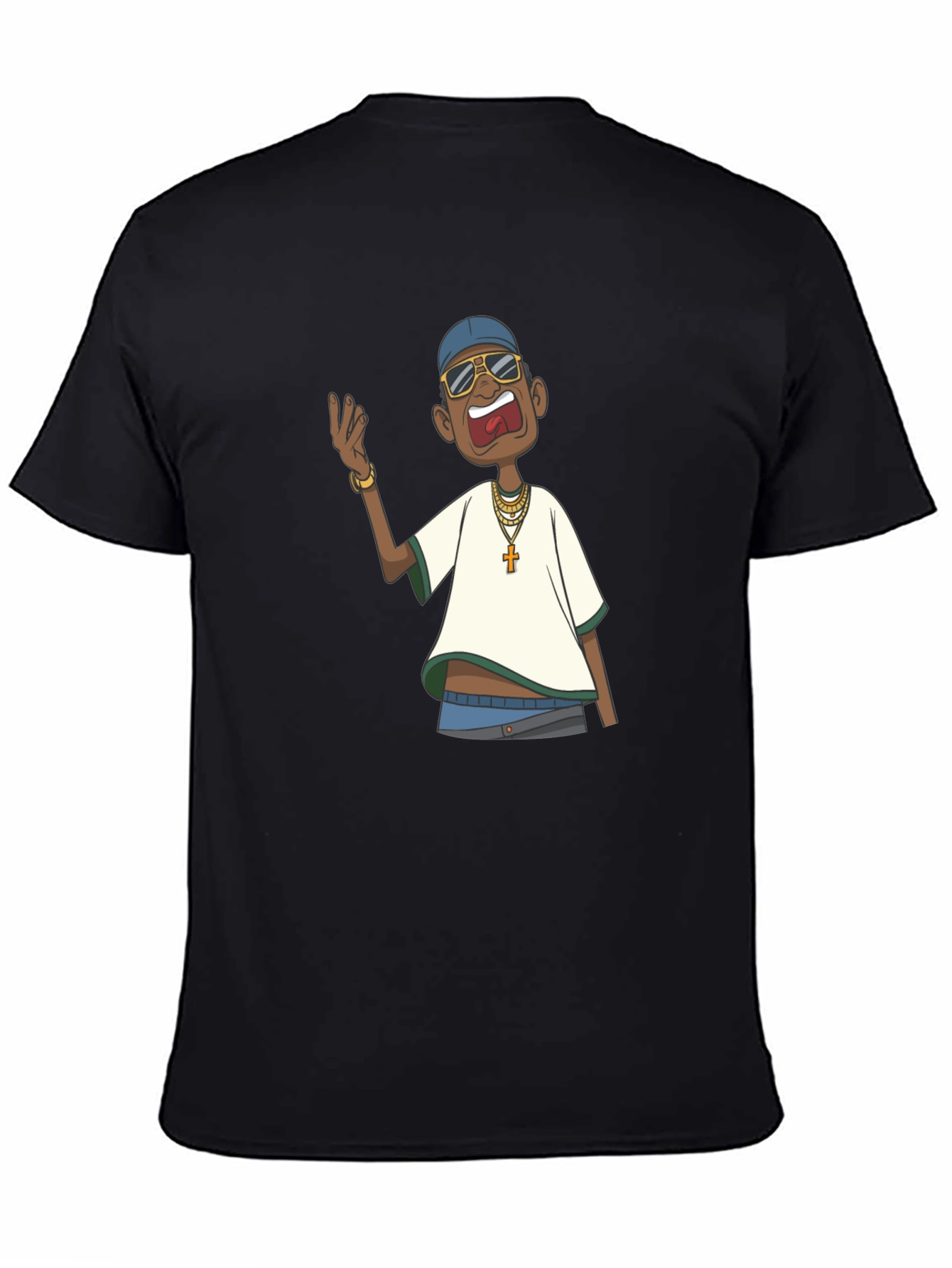 Cartoon Character Graphic T-Shirt
