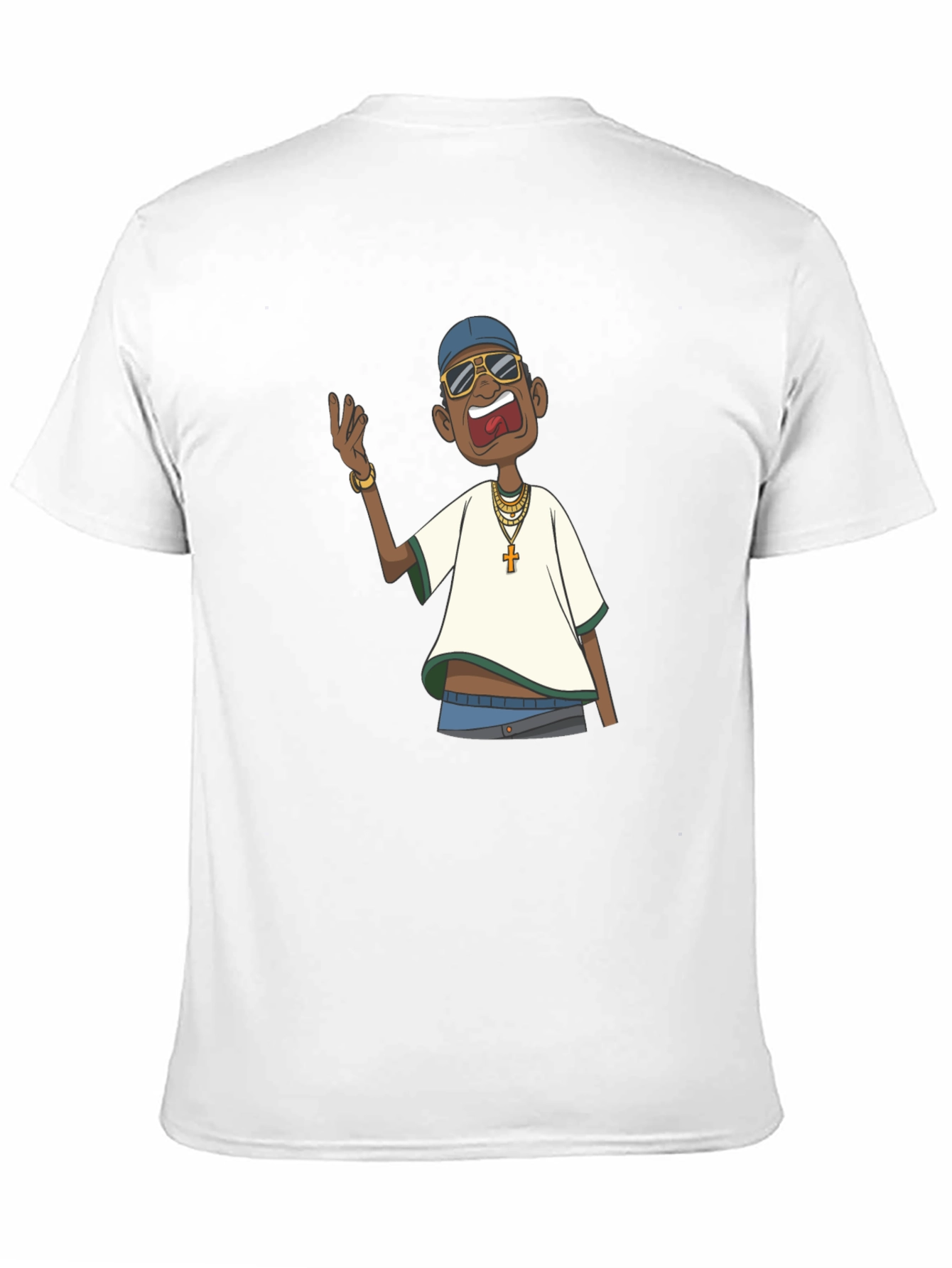 Cartoon Character Graphic T-Shirt