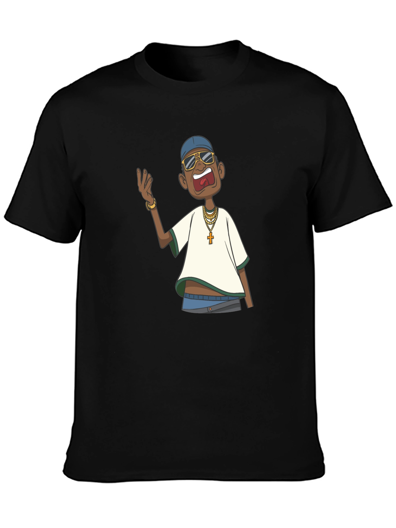 Cartoon Character Graphic T-Shirt