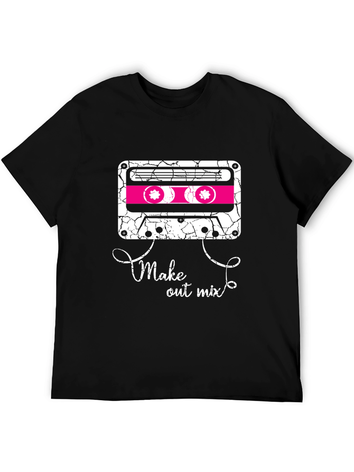 Retro Mixtape Graphic Tee - Make Out Mix